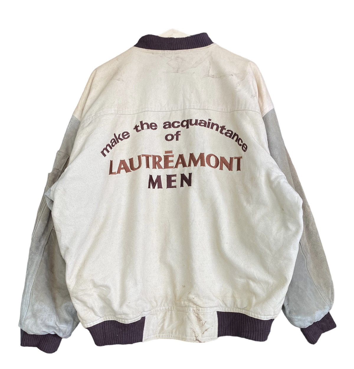 Vintage Vintage Lautremont Varsity Leather (M) Size US M / EU 48-50 / 2 - 2 Thumbnail
