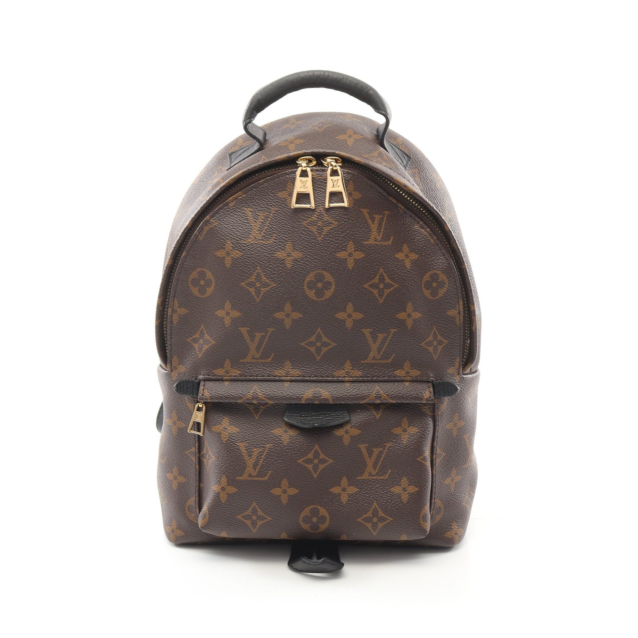 Louis Vuitton Louis Vuitton Palm Springs Pm Monogram Backpack Rucksack Leather Brown Black Size ONE SIZE - 1 Thumbnail