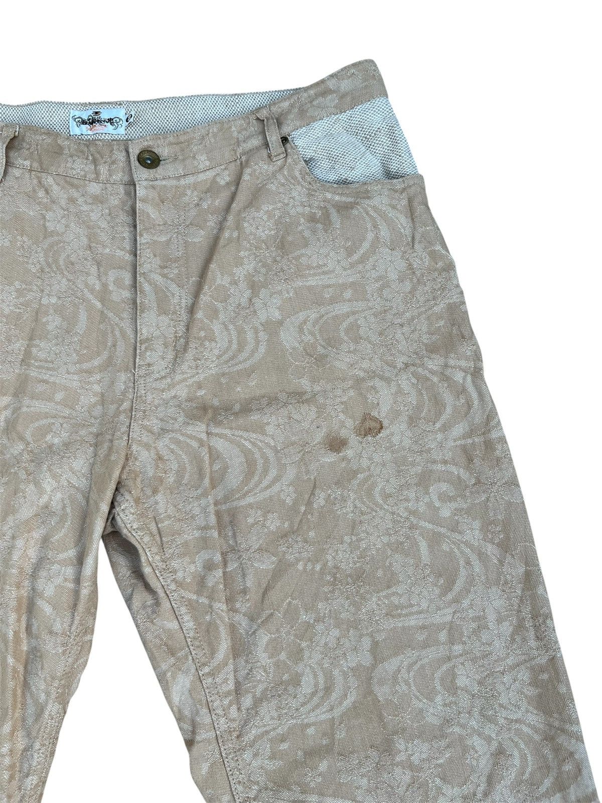 Karakuri Tamashii Karakuri Tamashi Koi Fish Embroidered Floral Pants Size US 40 / EU 56 - 2 Thumbnail