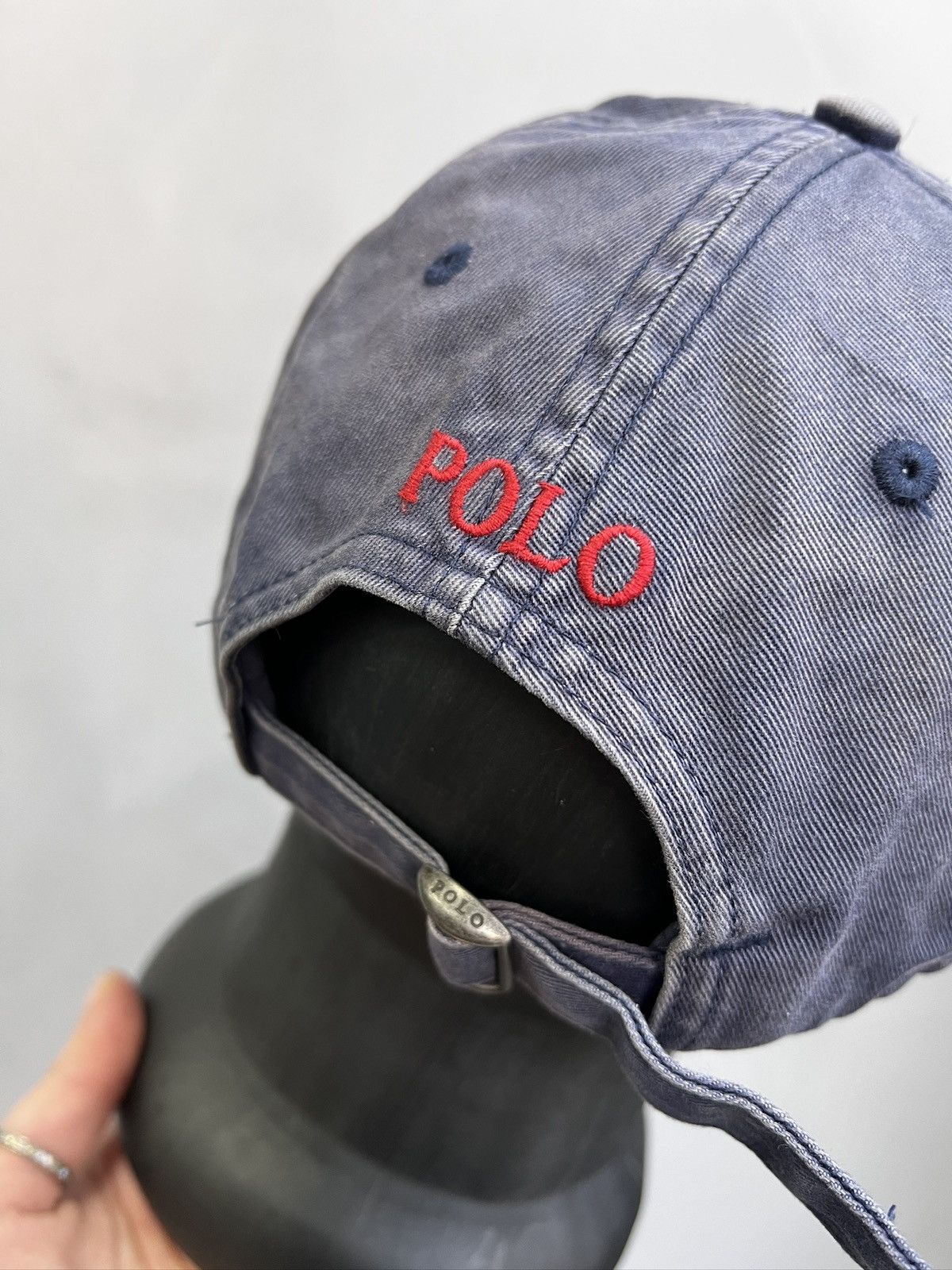Polo Ralph Lauren Vintage Polo Ralph Lauren washed sun faded hat cap Size ONE SIZE - 7 Thumbnail