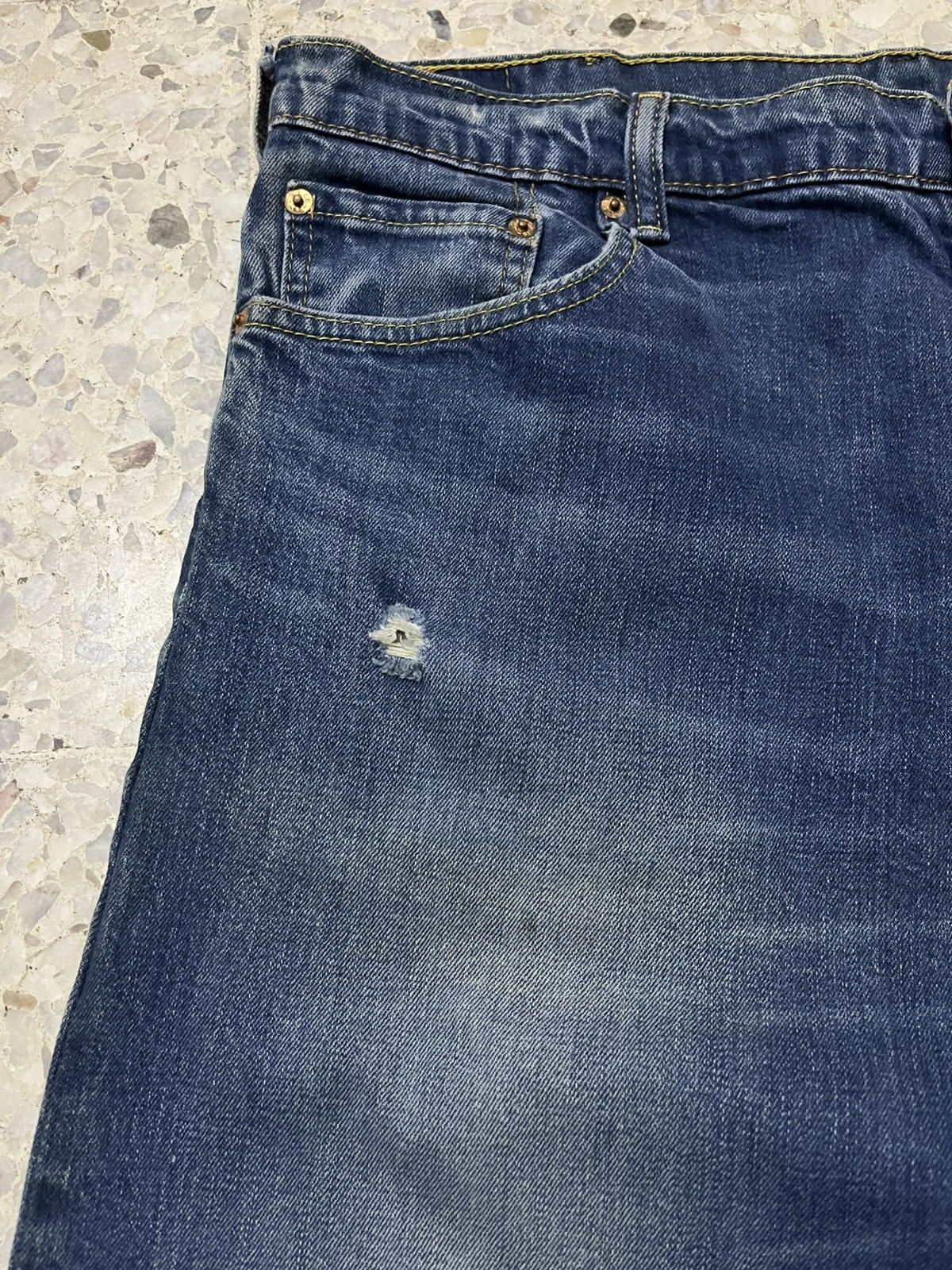 Levi's Vintage Clothing Levi’s vintage clothing, LVC 517 distressed denim Size US 38 / EU 54 - 3 Thumbnail