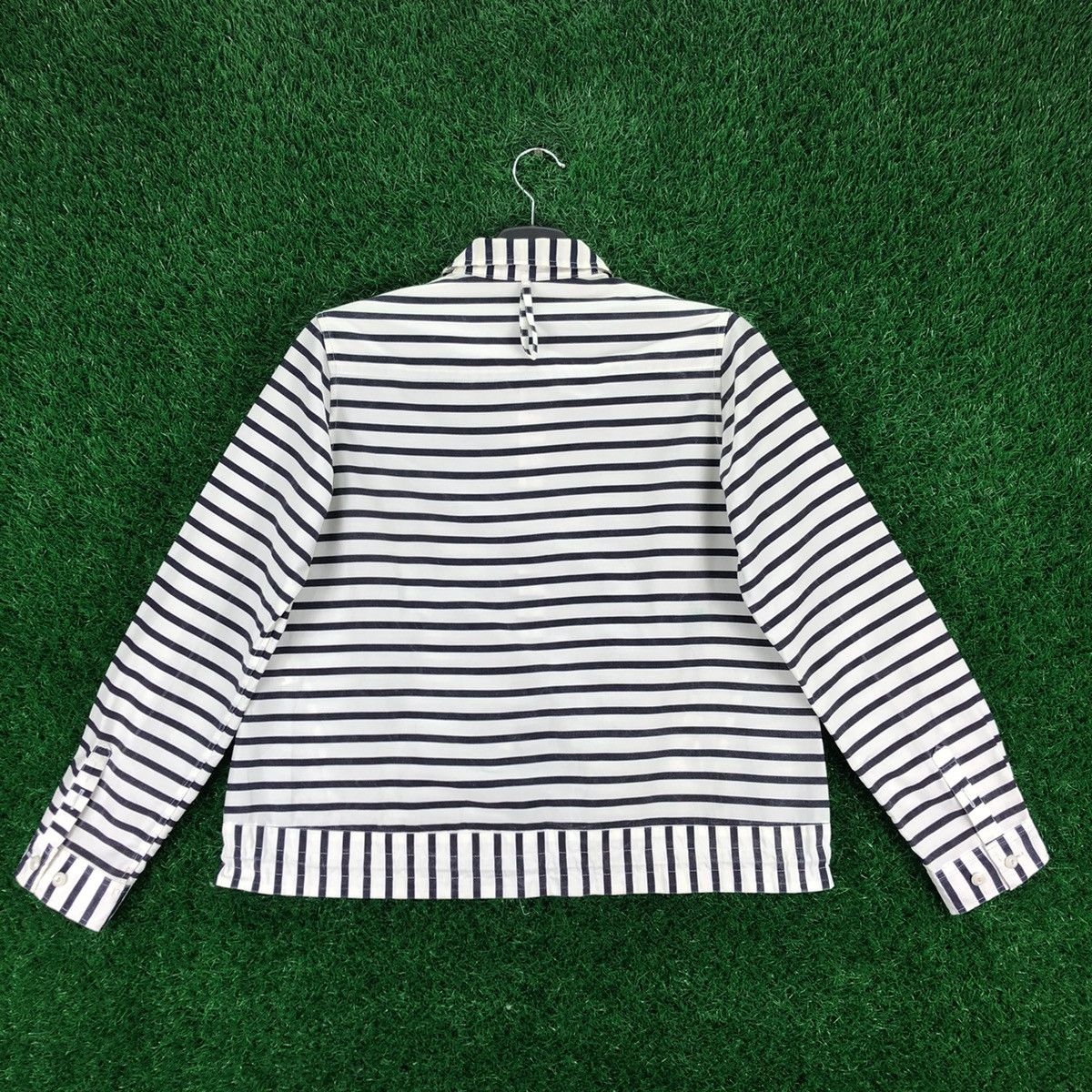 Beams Plus Vintage 90's Prisoner Stripe Jacket by Beams Boy Size US XS / EU 42 / 0 - 4 Thumbnail