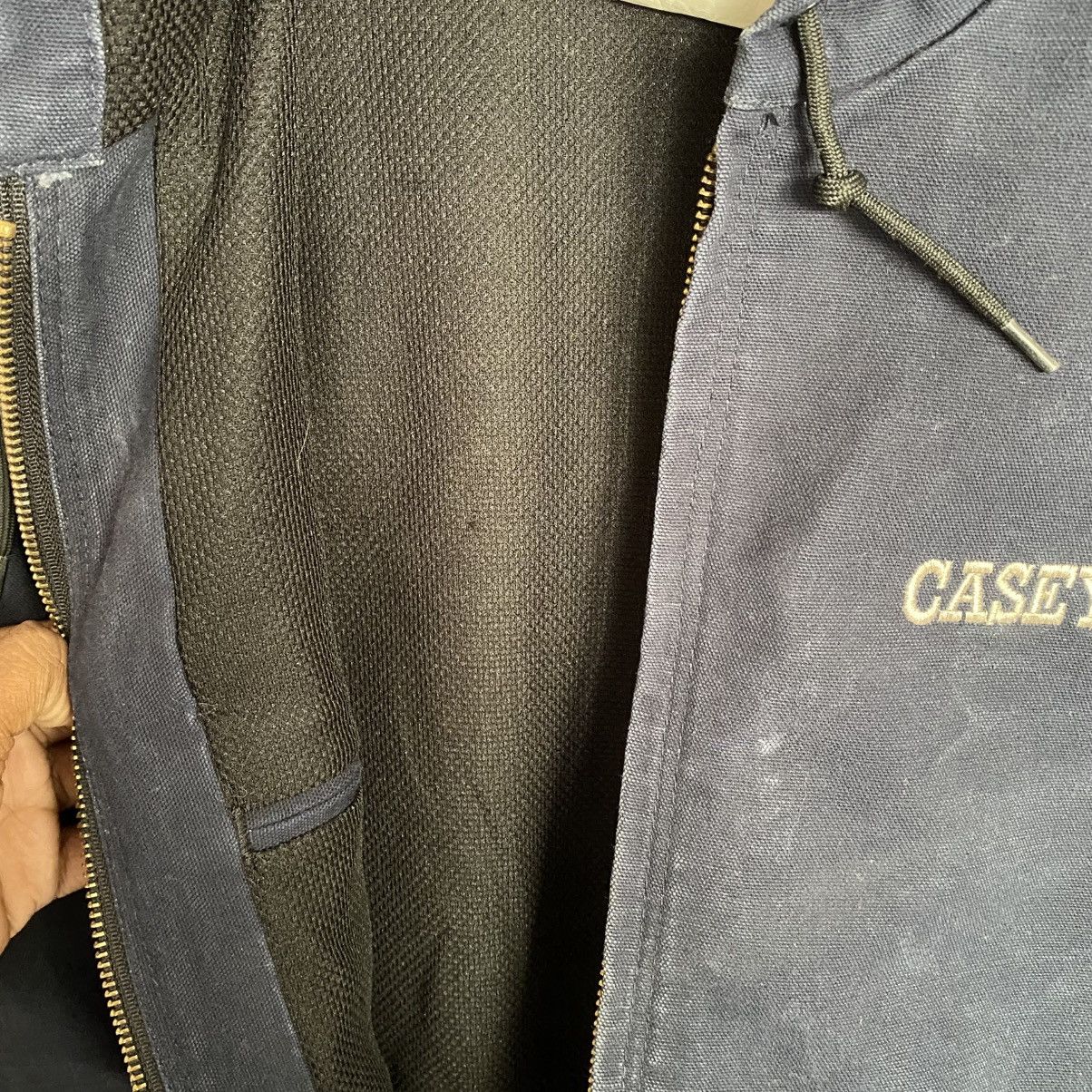 Carhartt Vintage Carhartt Blue Active Hooded Jacket Size US XL / EU 56 / 4 - 7 Thumbnail