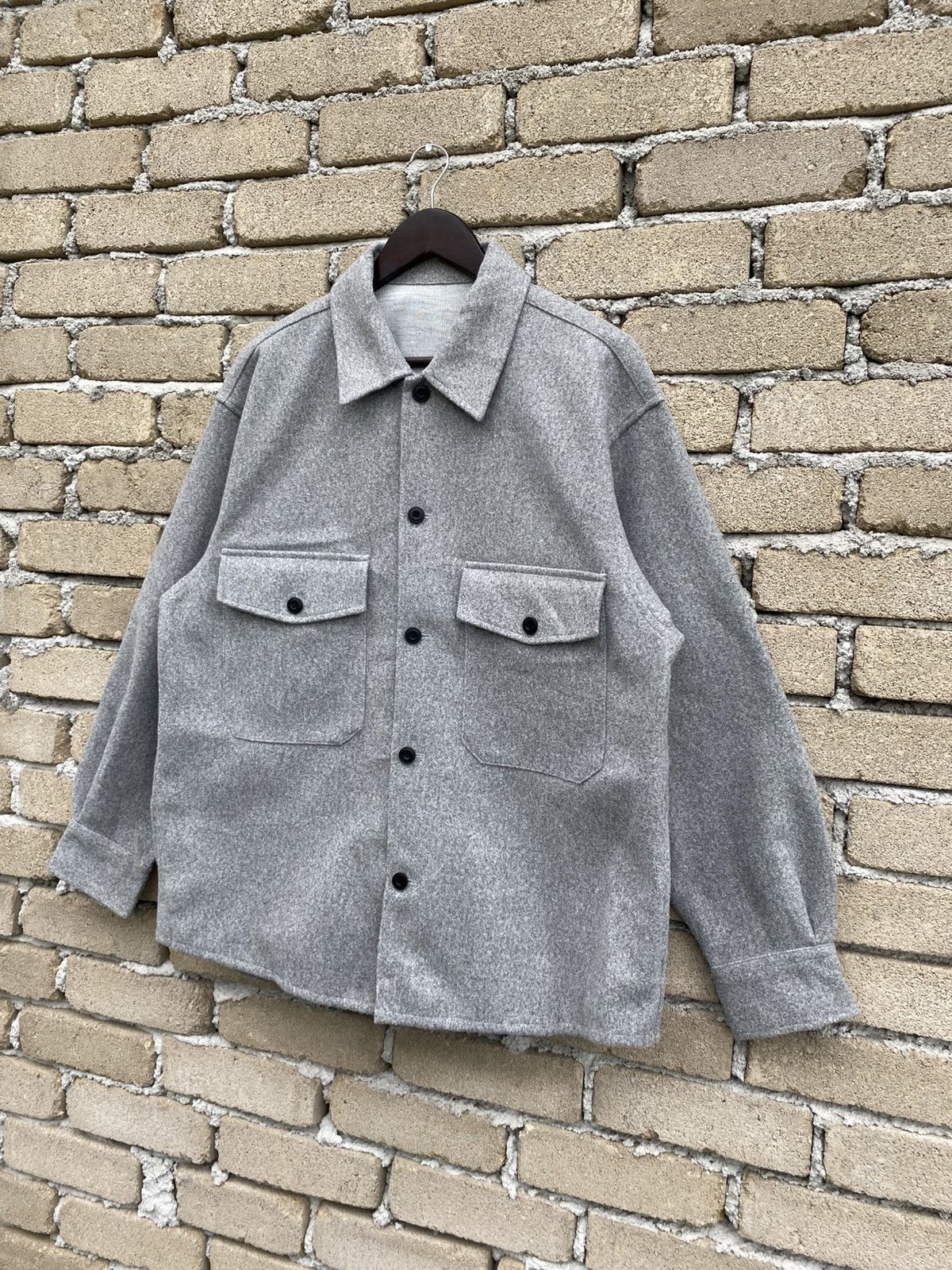 Japanese Brand Japanese Brand Shirt Jacket Streetwear Size US XL / EU 56 / 4 - 4 Thumbnail