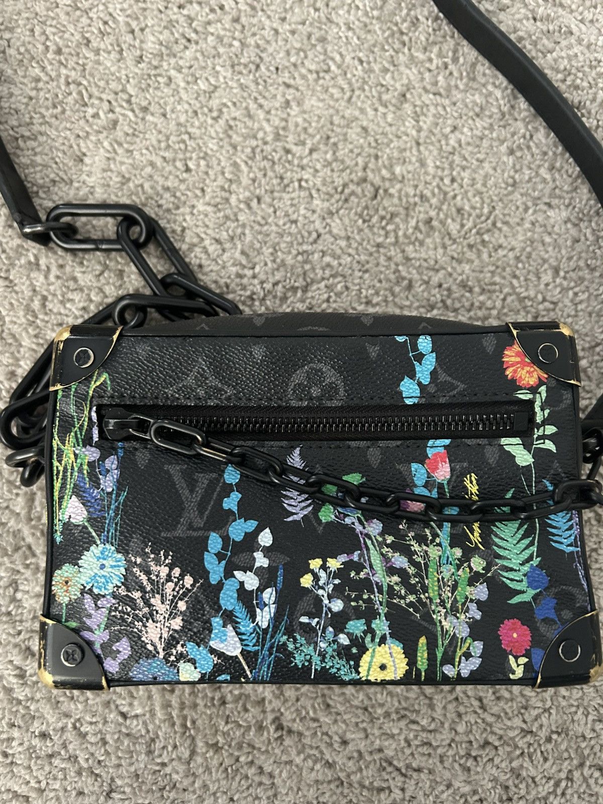 Louis Vuitton Louis Vuitton Mini Soft Trunk Monogram Eclipse Foliage Bag Size ONE SIZE - 4 Thumbnail