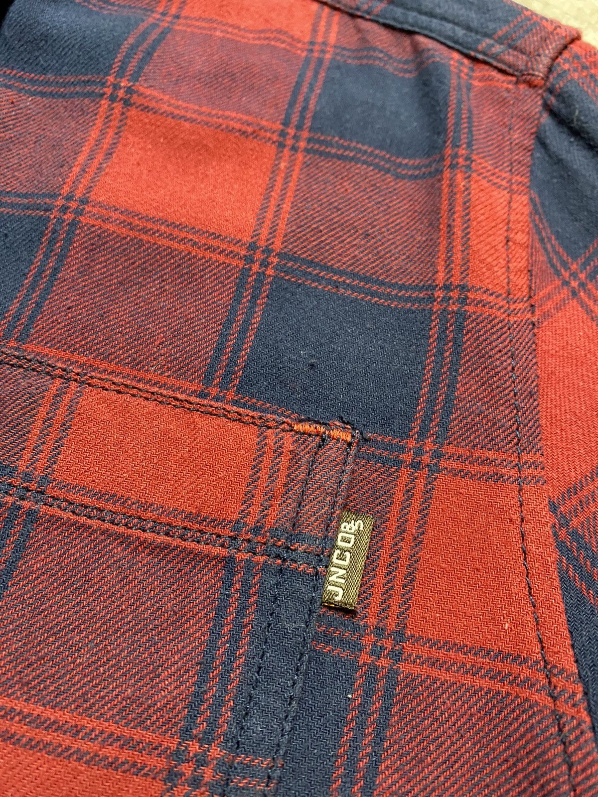 Flannel × JNCO Plaid Tartan Flannel Shirt Size US M / EU 48-50 / 2 - 8 Thumbnail