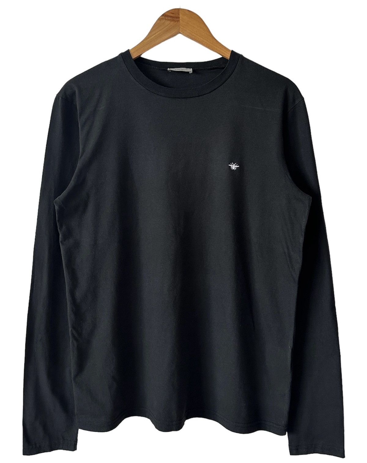 image of Dior Bee Long Sleeve Shirt in Black, Women's (Size Small)