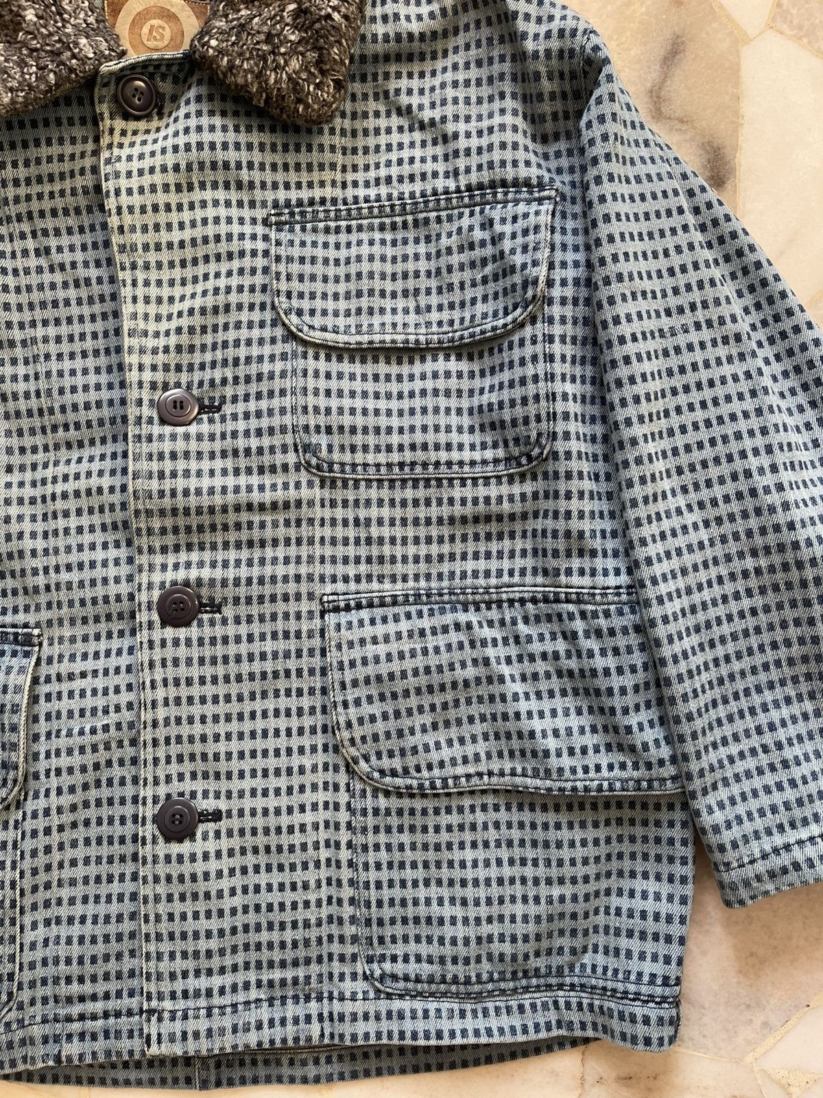 Issey Miyake 80s Rare Issey Miyake Back Pocket Indigo Blue Jacket #98 Size US XL / EU 56 / 4 - 10 Thumbnail