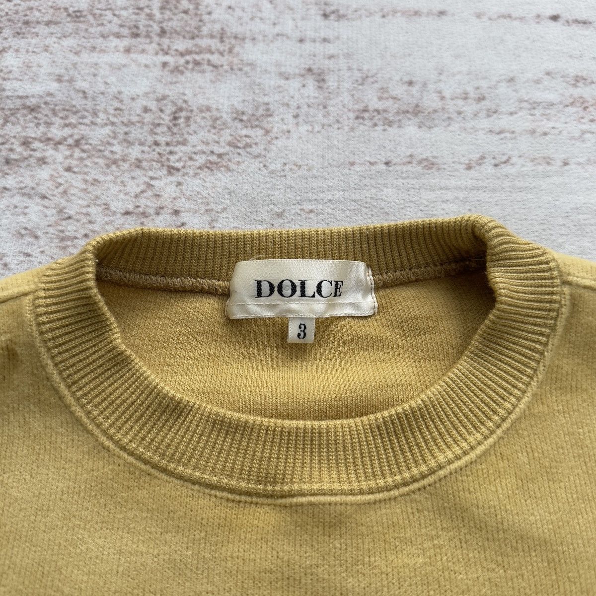 Japanese Brand RARE VELVET DOLCE EMBROIDERED LOGO SPELL OUT MADE IN JAPAN Size US M / EU 48-50 / 2 - 4 Thumbnail