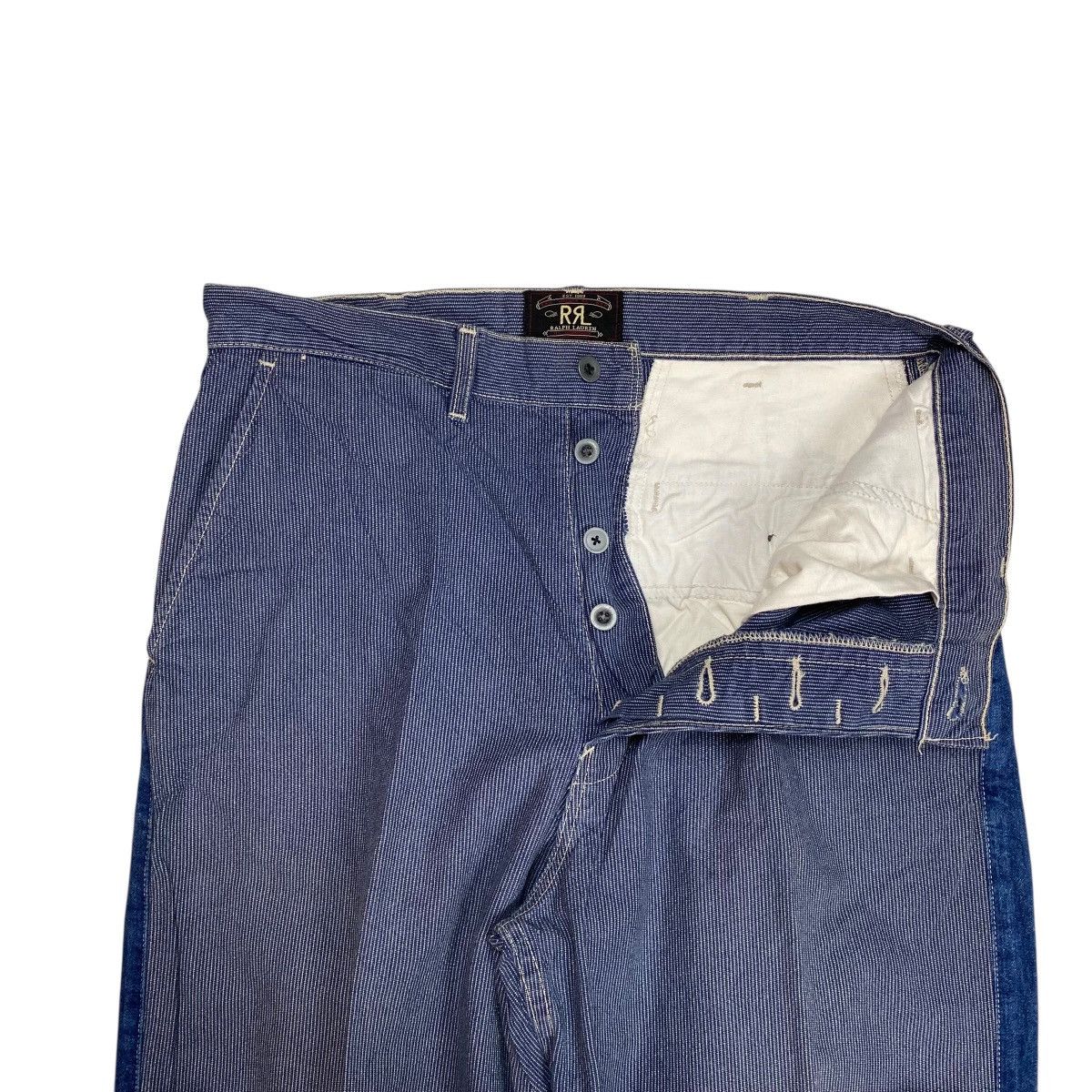 RRL Ralph Lauren RRL Ralph Lauren Hickory Stripe Trousers Pants Size US 32 / EU 48 - 5 Thumbnail