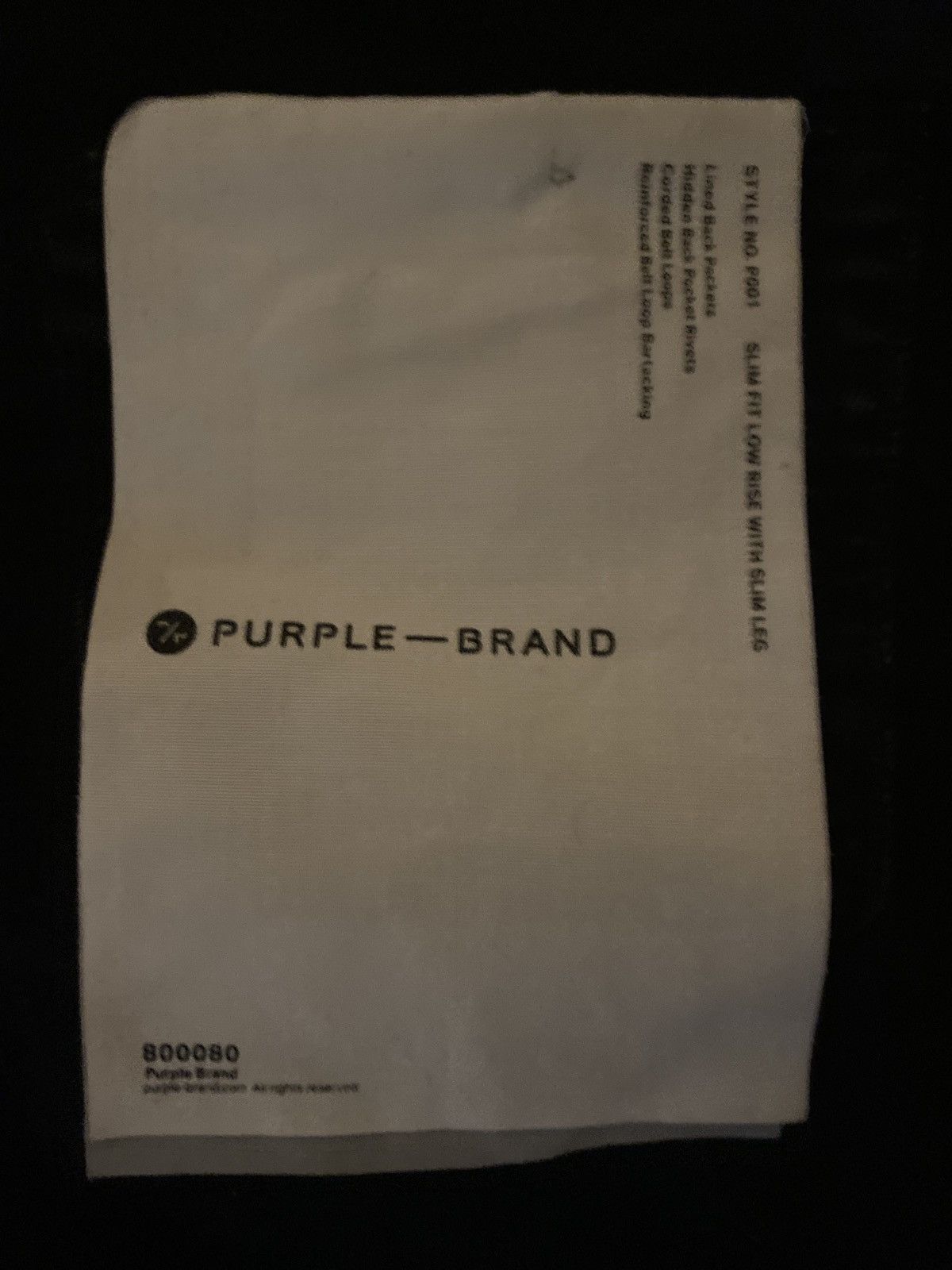 Purple Brand Black purple jeans Size US 30 / EU 46 - 8 Thumbnail