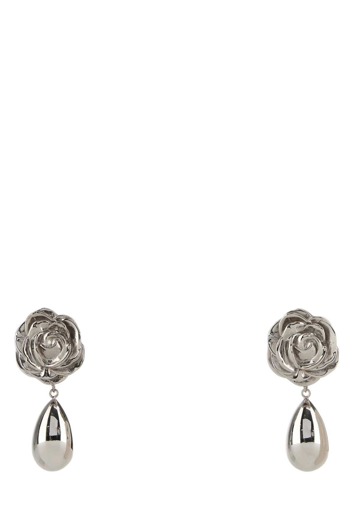 Magda Butrym Silver Metal Earrings Size ONE SIZE - 1 Thumbnail