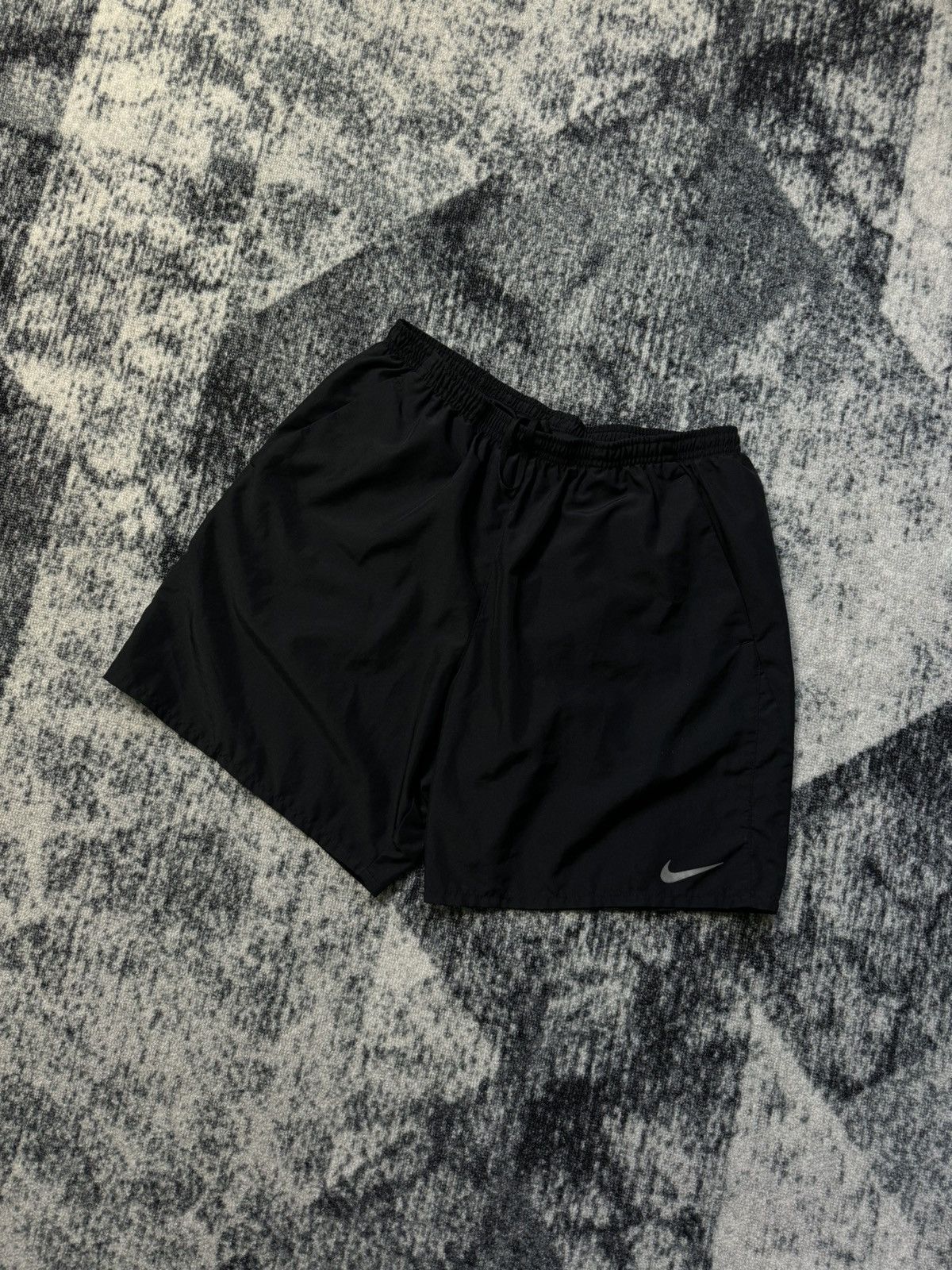 Nike × Vintage Vintage Nike Shorts Track Reflecting Swoosh Logo Y2K 90s Size US 34 / EU 50 - 1 Thumbnail