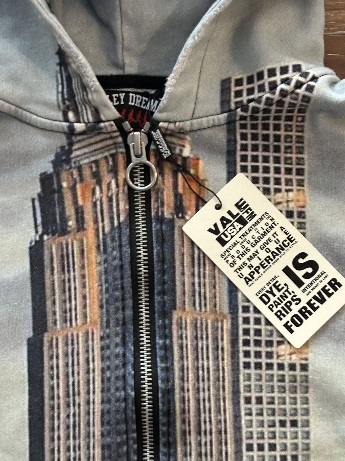 Vale Vale Skyline Zip Up Hoodie L Size US L / EU 52-54 / 3 - 4 Thumbnail