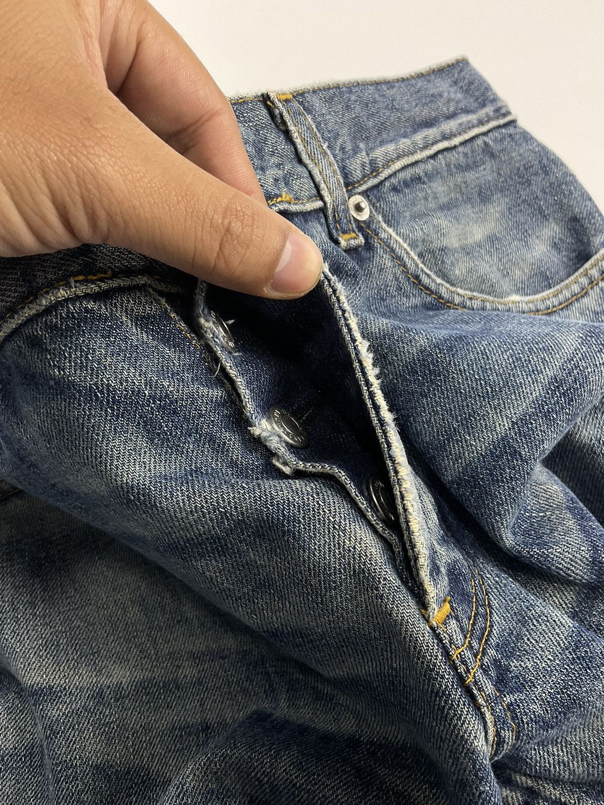 Helmut Lang Helmut Lang Vintage Dark Denim Size US 32 / EU 48 - 6 Thumbnail