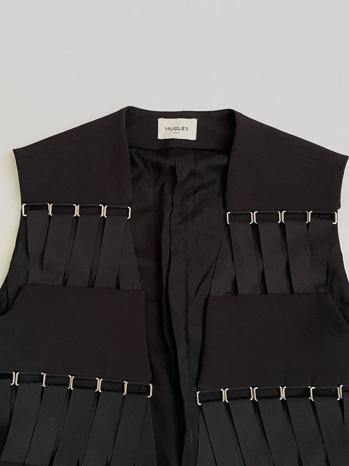 Mugler Archive Mugler Paris Bandage black vest Size M / US 6-8 / IT 42-44 - 6 Thumbnail