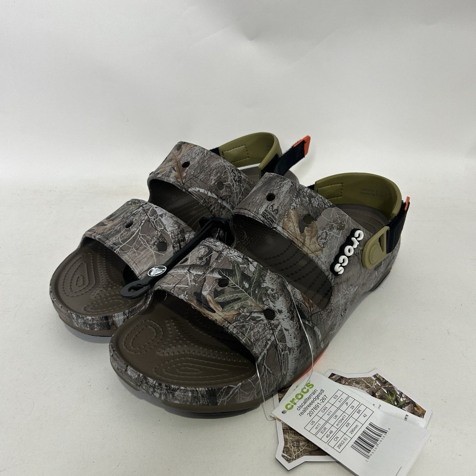 Crocs Crocs X Realtree All Terrain Edge Clog “Camo” 207891-267 Size US 11 / EU 44 - 3 Thumbnail