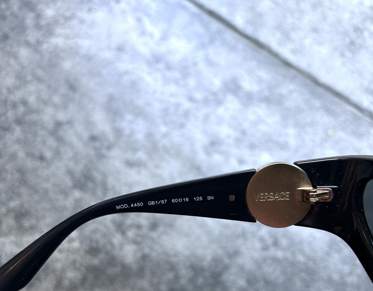 Versace Versace 4450 GB1/87 Sunglasses Balenciaga style streetwear Size ONE SIZE - 11 Thumbnail