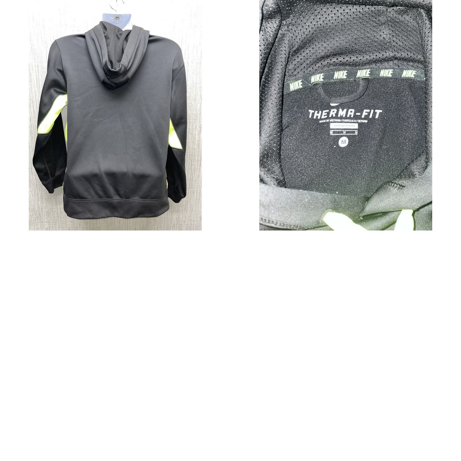 Nike Nike Therma-Fit Black/Neon Pullover Hoodie Mens M Size US M / EU 48-50 / 2 - 8 Thumbnail