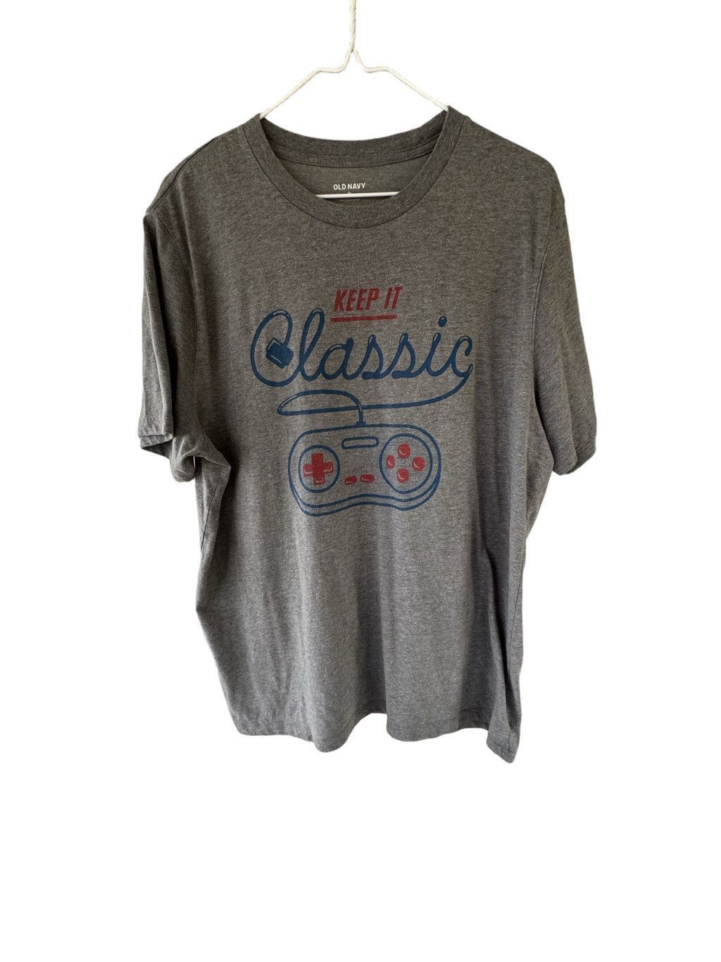 Old Navy Old Navy “Keep it Classic” Game Controller T-Shirt Men Sz XL Size US XL / EU 56 / 4 - 1 Thumbnail