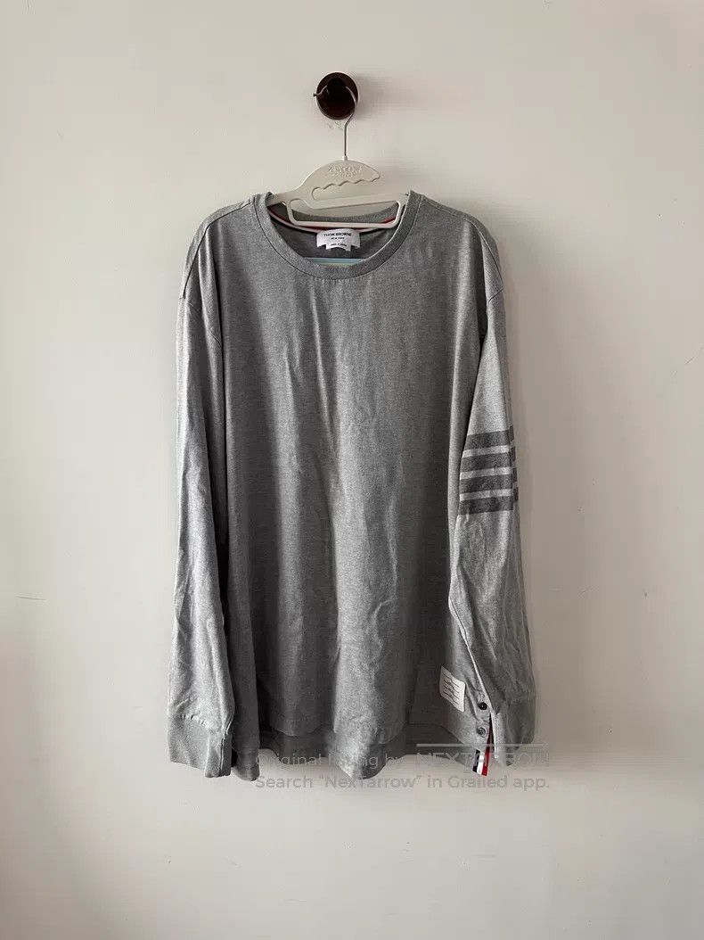 Thom Browne Thom Browne Grey Long Sleeve with Cuffs Size US XXL / EU 58 / 5 - 1 Thumbnail