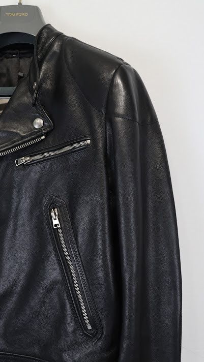 Tom Ford o1rshd1 Leather Jacket in Black Size US M / EU 48-50 / 2 - 6 Thumbnail