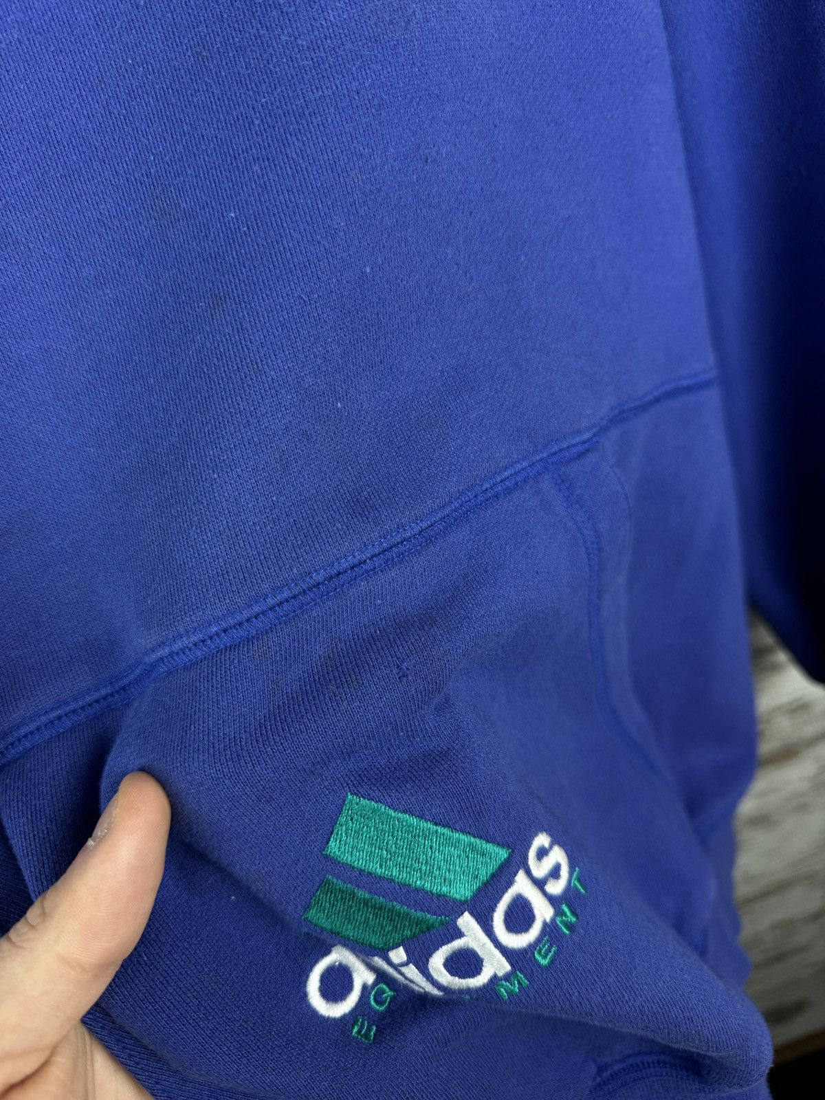 Adidas Mens Vintage Adidas Equipment hoodie jacket size M rare y2k Size US M / EU 48-50 / 2 - 7 Thumbnail