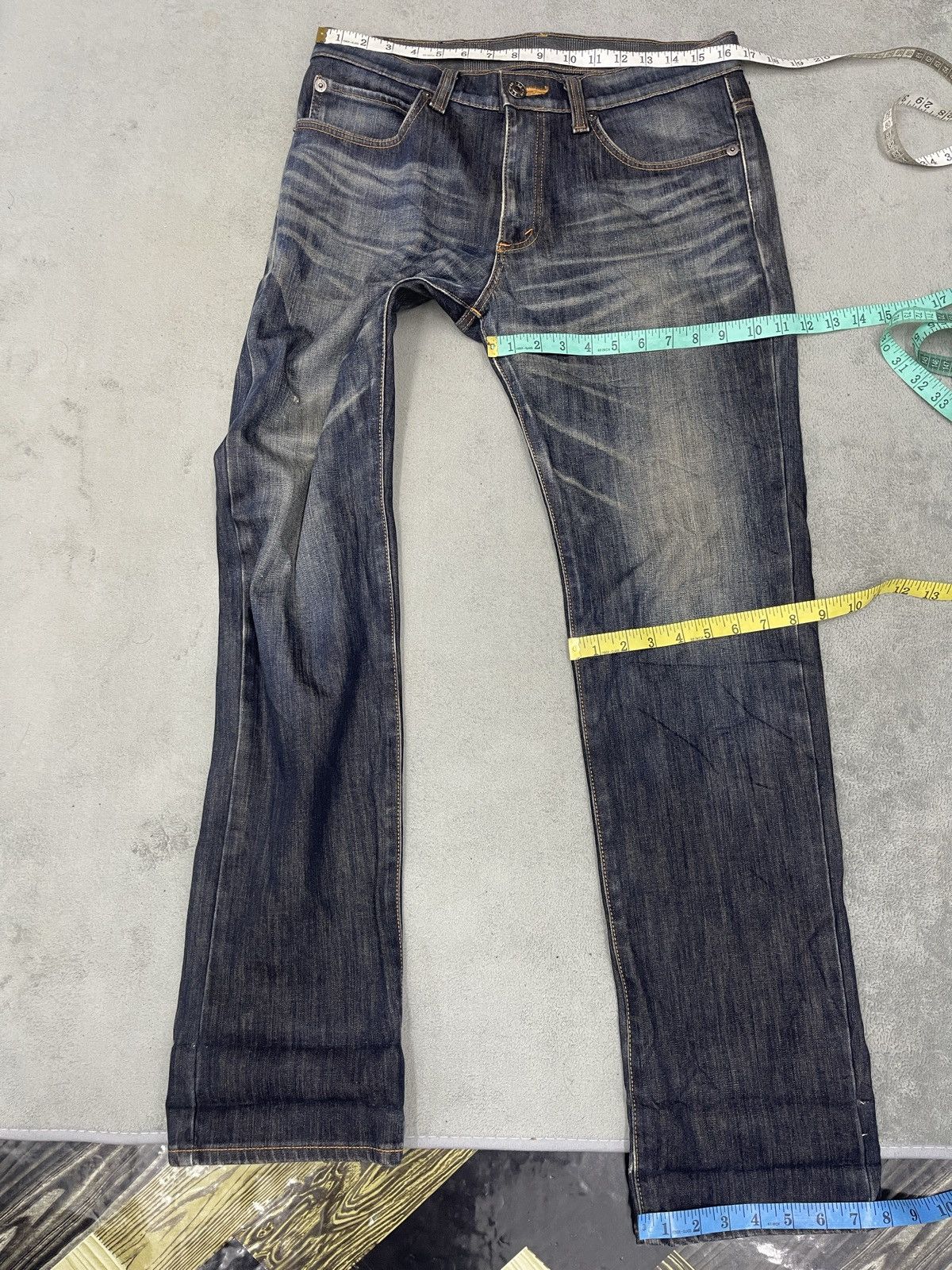 Edwin × Japanese Brand STEALS🔥EDWIN WILD FIRE 503 DENIM Size US 32 / EU 48 - 8 Thumbnail