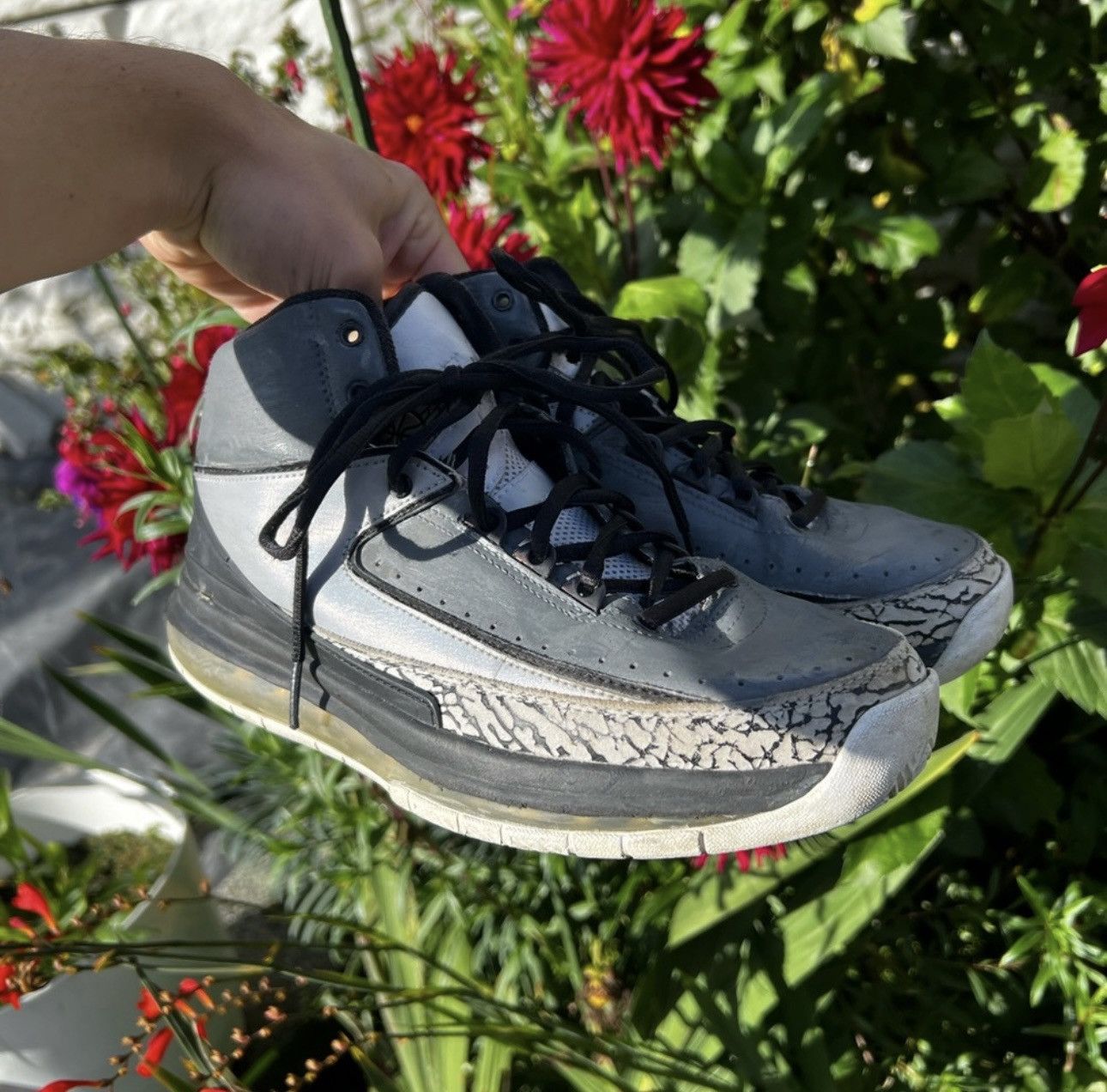 Jordan Brand AIR JORDAN 2.0 “MAX AIR” SE GREY/BLACK ELEPHANT~PRINT Size US 7 / EU 40 - 1 Thumbnail