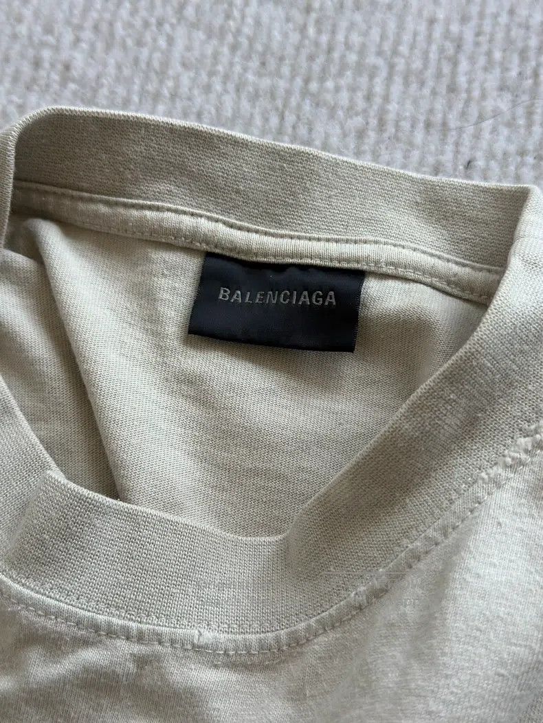 Balenciaga Balenciaga Coke Aged Wave Short Sleeve Size US XXS / EU 40 - 4 Thumbnail