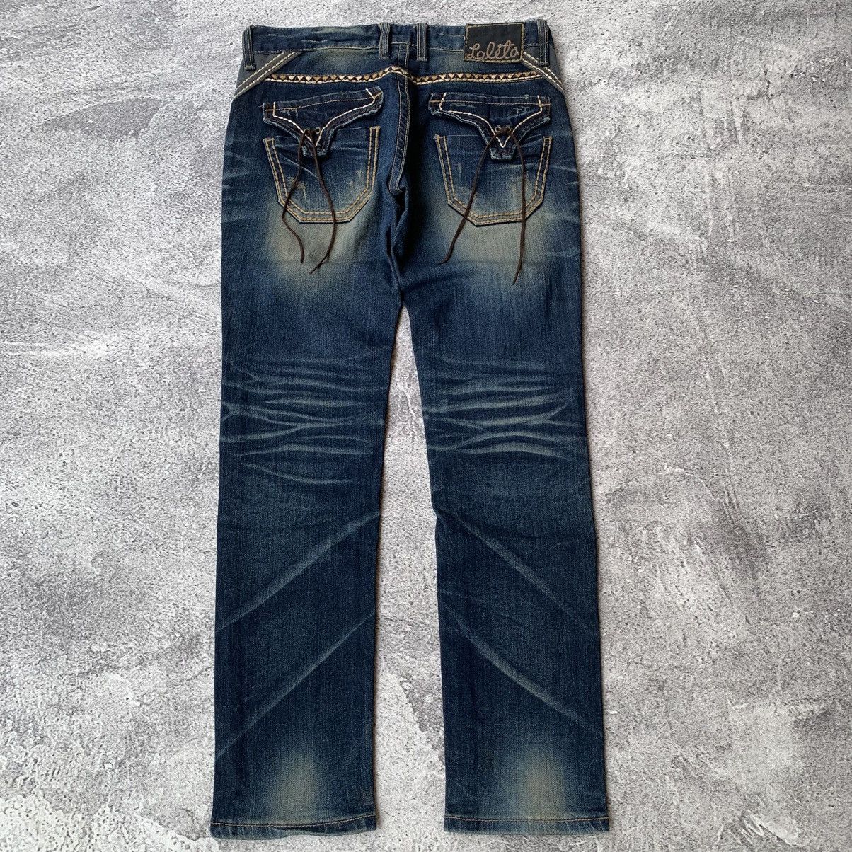 Le Grande Bleu (L.G.B.) Lolita Mudwash Clawmark Jeans Size US 31 - 2 Thumbnail