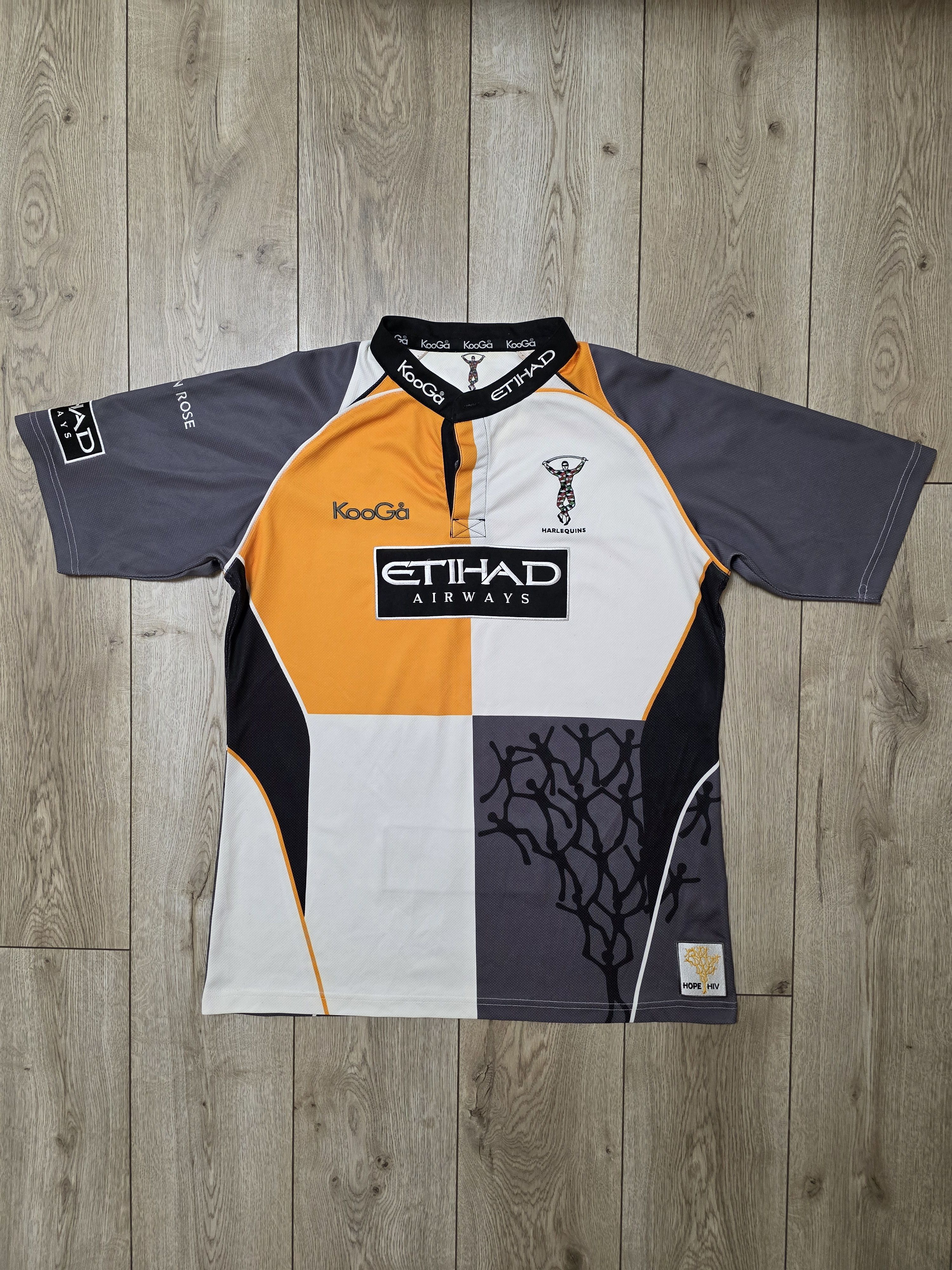 Vintage HARLEQUINS RUGBY JERSEY VINTAGE 2009 ENGLAND RUGBY SHIRT Size US XL / EU 56 / 4 - 1 Thumbnail