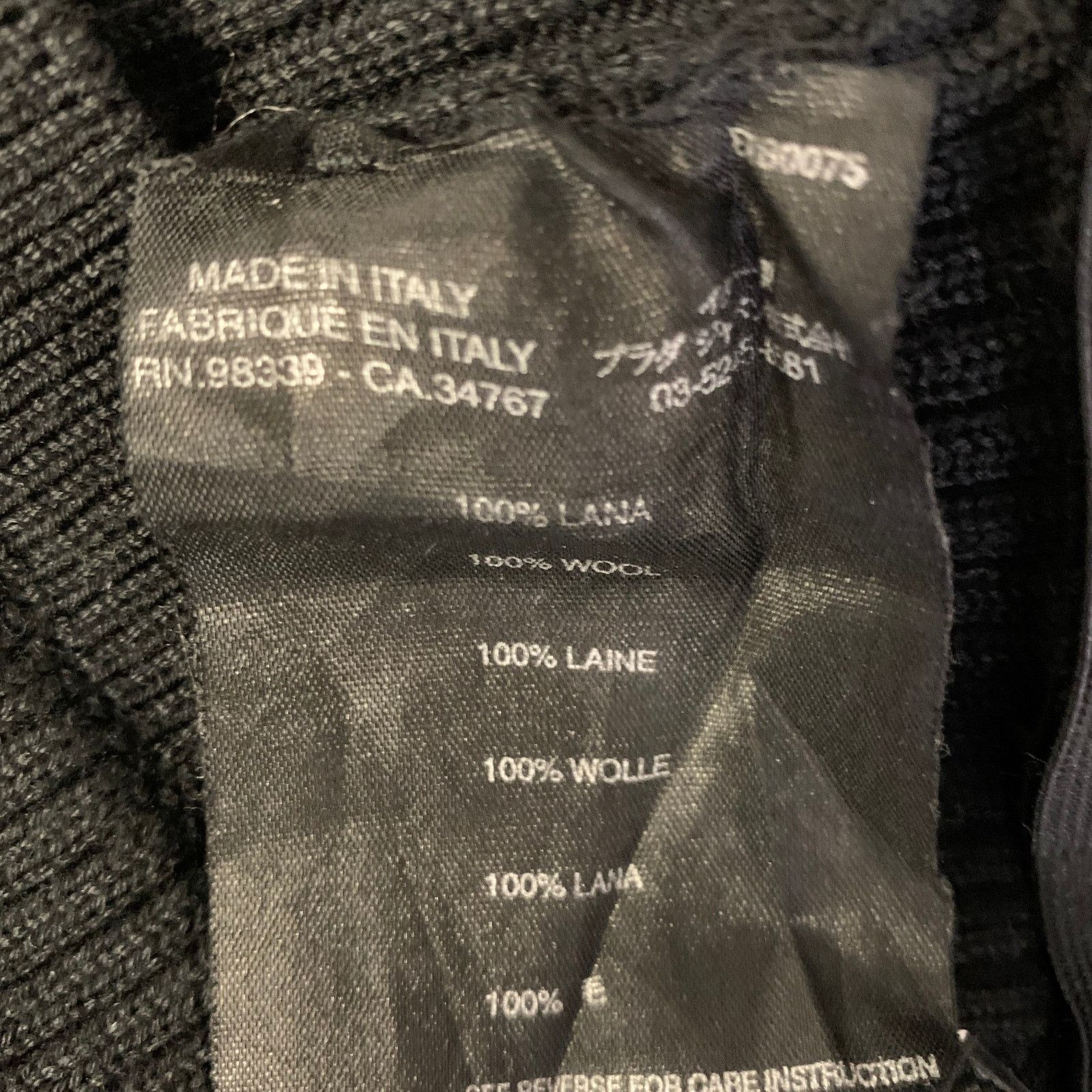 Prada PRADA Size 2 Black Wool Flared Leggings Size 26" / US 2 / IT 38 - 5 Thumbnail