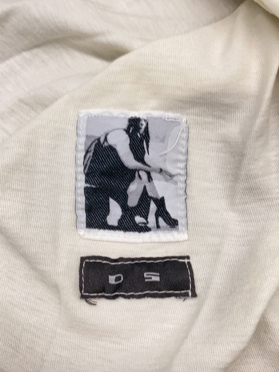 Rick Owens Drkshdw Rick Owens DRKSHDW Pocket Plain Cotton Cut-And-Sew Top White Size US M / EU 48-50 / 2 - 3 Thumbnail