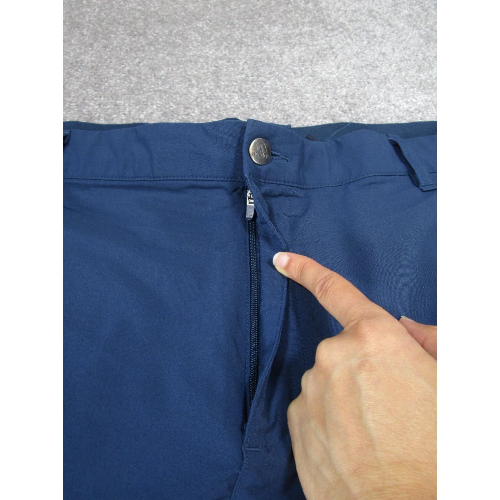Adidas Adidas Shorts Mens 42 Dark Blue Performance Chinos Read Size US 42 / EU 58 - 3 Thumbnail
