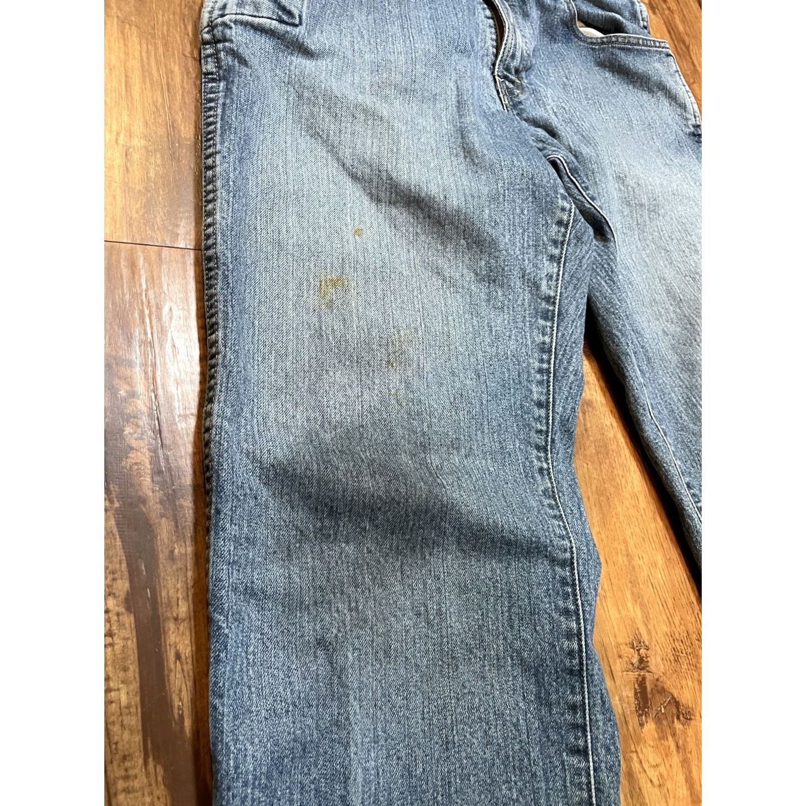 Ariat Ariat Jeans M3 33x32 Mens Straight Lightweight Denim 5-Pocket Blue Cotton Relaxed Cowboy Vintage: No Size US 33 - 4 Thumbnail