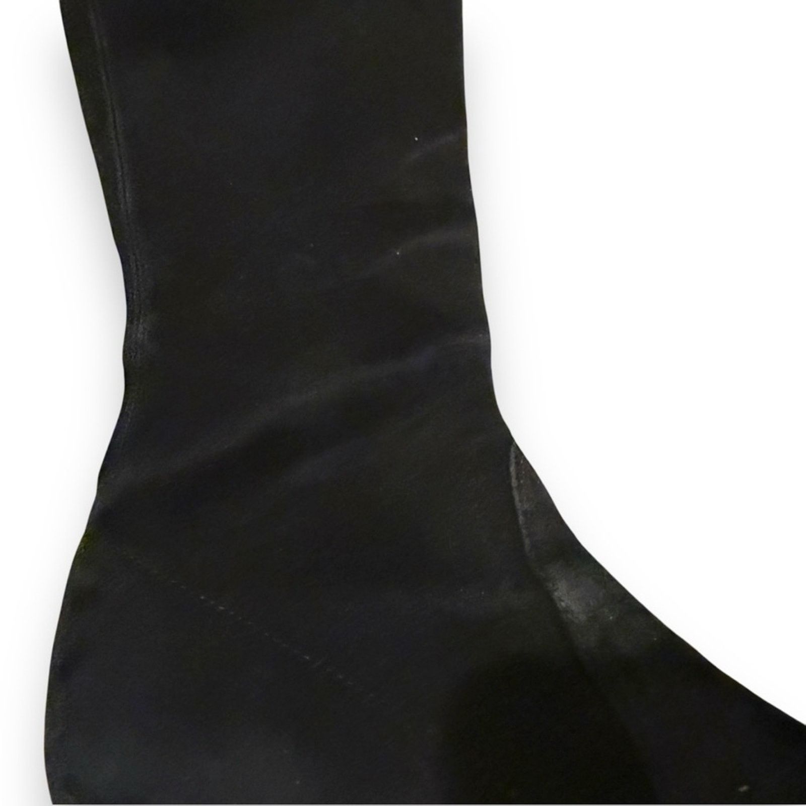 Stuart Weitzman Stuart Weitzman Chicboot Black Suede Knee High Boots Sz 8W Size US 8 / IT 38 - 8 Thumbnail