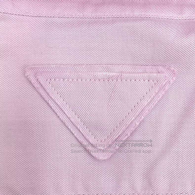 Prada Prada 24 styles of pink lapel twisted long-sleeved shirts Size XS / US 0-2 / IT 36-38 - 5 Thumbnail