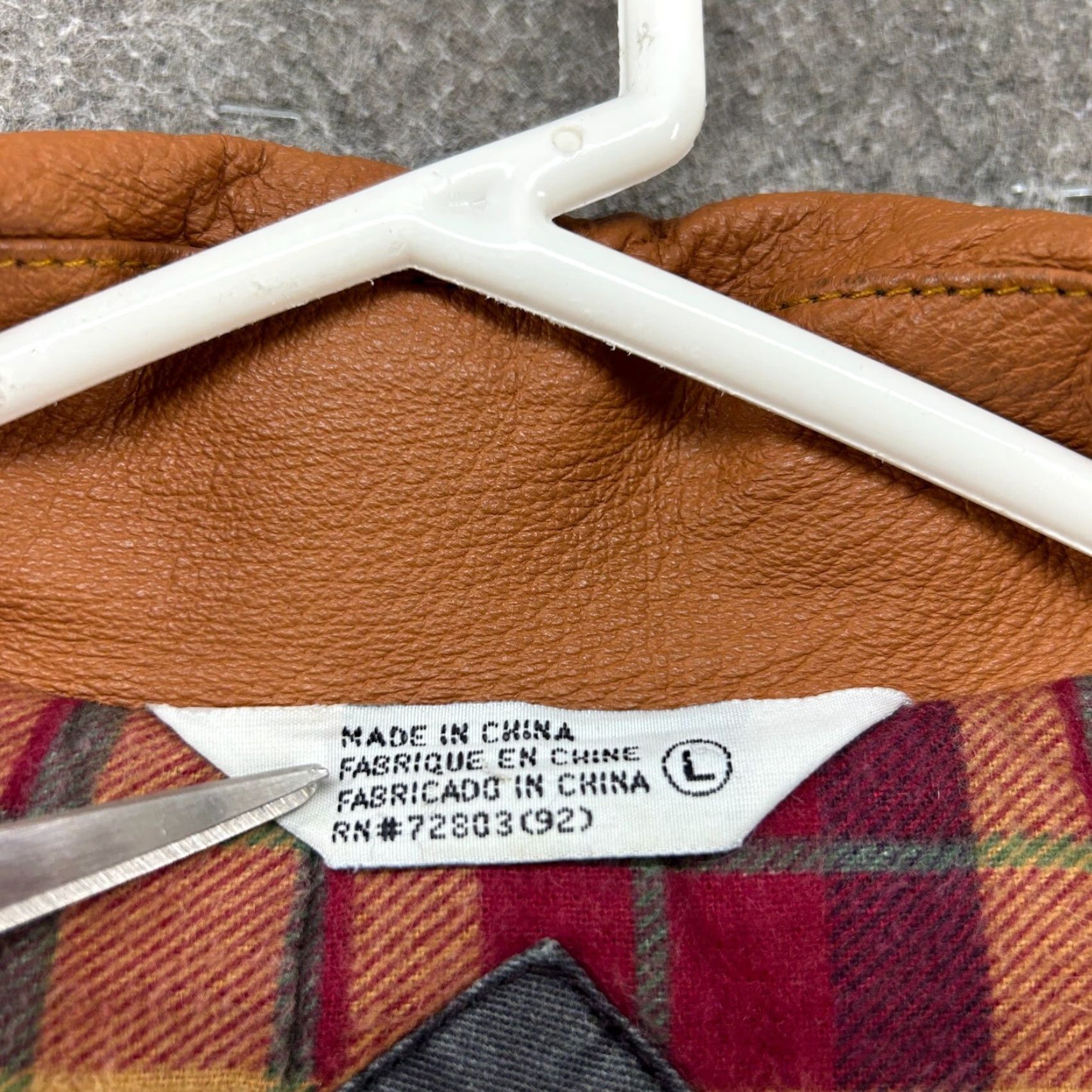 Vintage VINTAGE American Male Coat Mens L Gray Chore Barn Flannel Lined Toggle Long 90s Pea Coat, Zip, Button, Lined, Cotton Blend, 90s Theme Mens Size US L / EU 52-54 / 3 - 7 Thumbnail