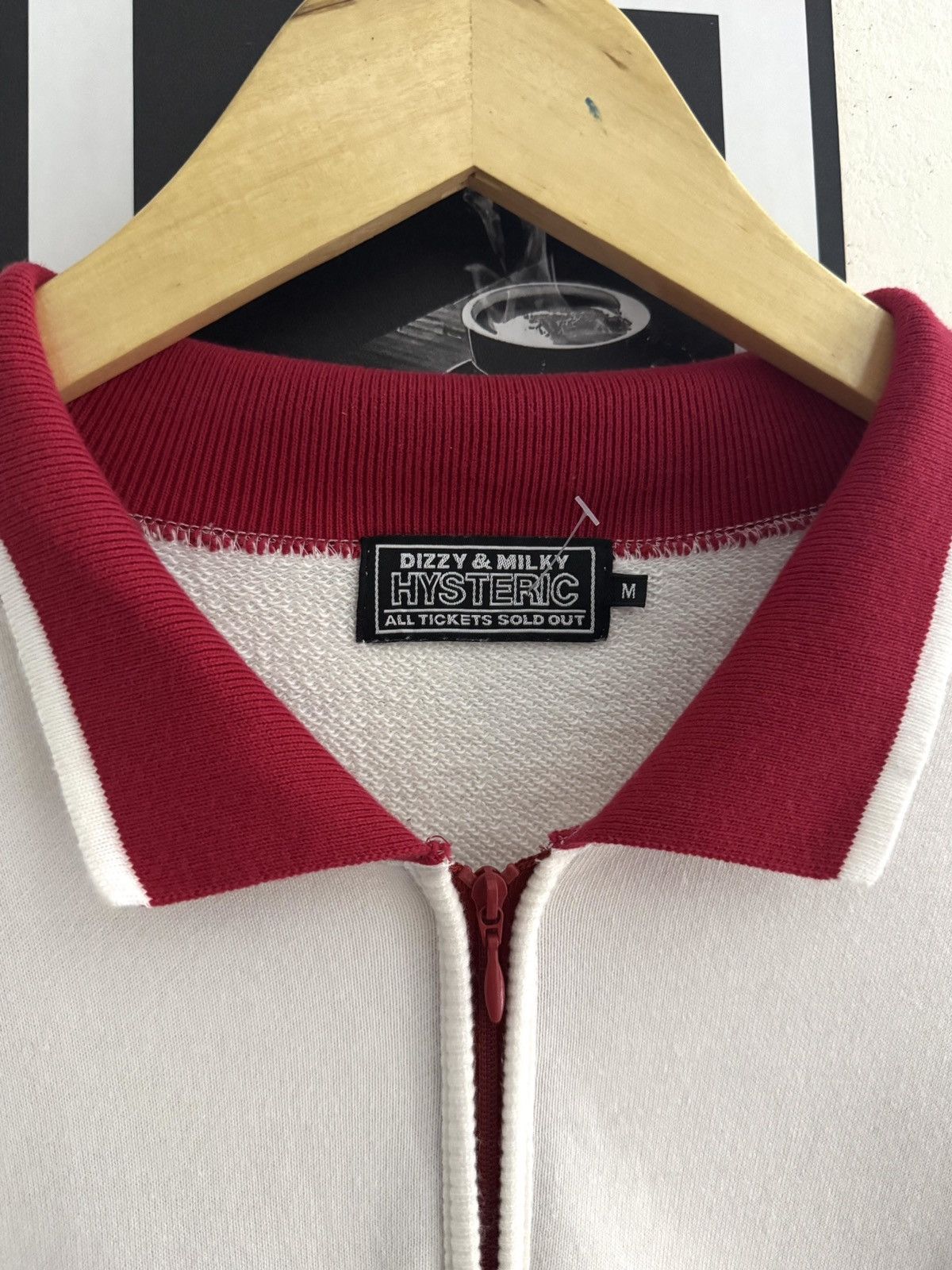 Hysteric Glamour Hysteric Glamour Devil Motor Zip Sweater Size US M / EU 48-50 / 2 - 6 Thumbnail