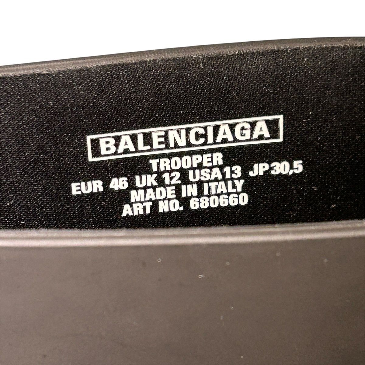 Balenciaga Balenciaga Trooper Boots Black | Grailed