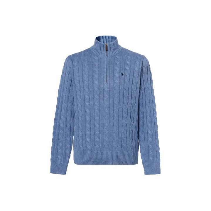 Polo Ralph Lauren Ralph Lauren FW23 Embroidered Stand Collar Sweater Size US XL / EU 56 / 4 - 1 Thumbnail