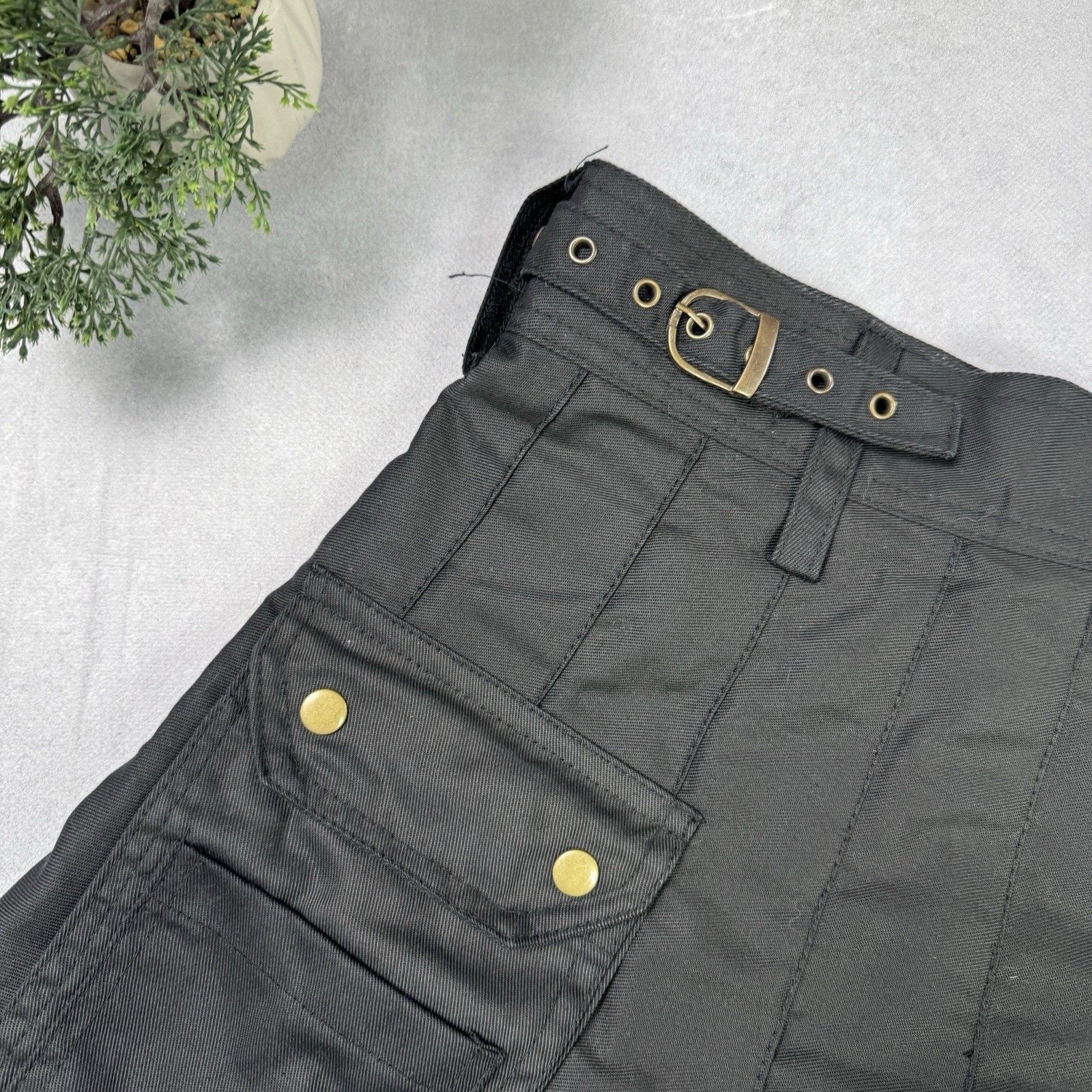 Vintage Modern Kilts Men Cargo Black Kilt Size 32 Size US 32 / EU 48 - 12 Thumbnail