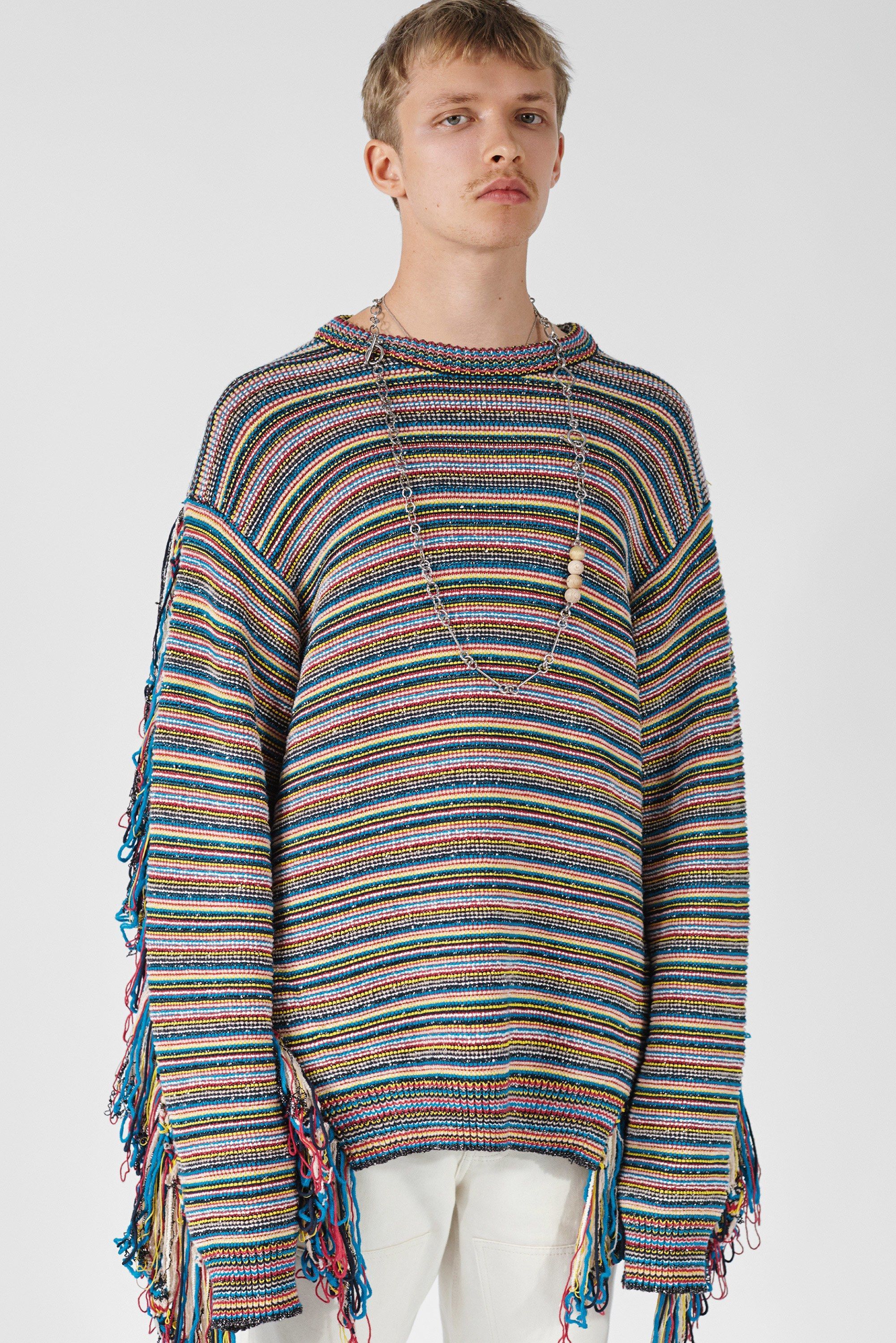 Stella McCartney Stella McCartney Fringe Sweater CUSTOM MADE Size US L / EU 52-54 / 3 - 5 Thumbnail