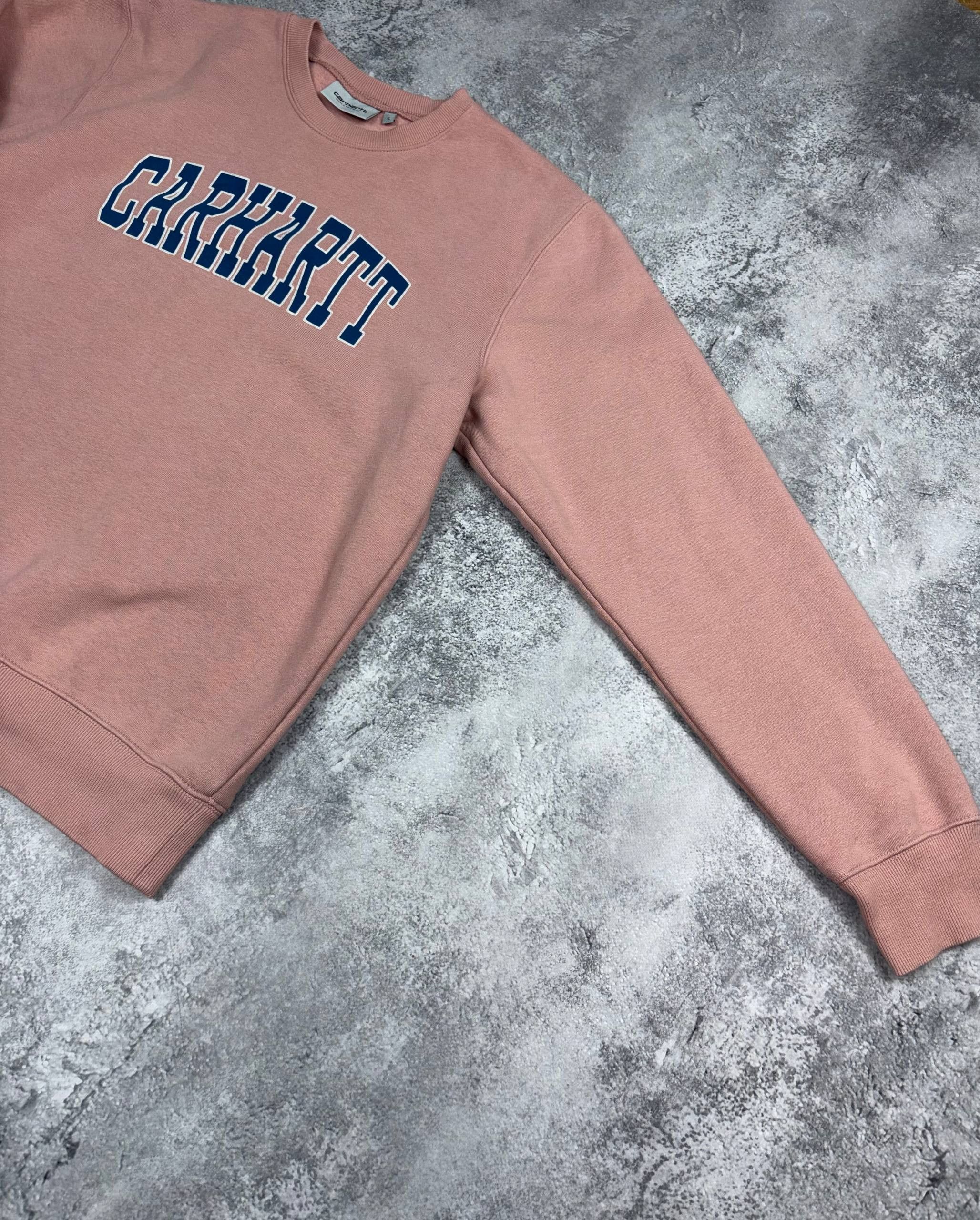 Carhartt Carhartt sweatshirts big logo Y2K size S Size US S / EU 44-46 / 1 - 4 Thumbnail