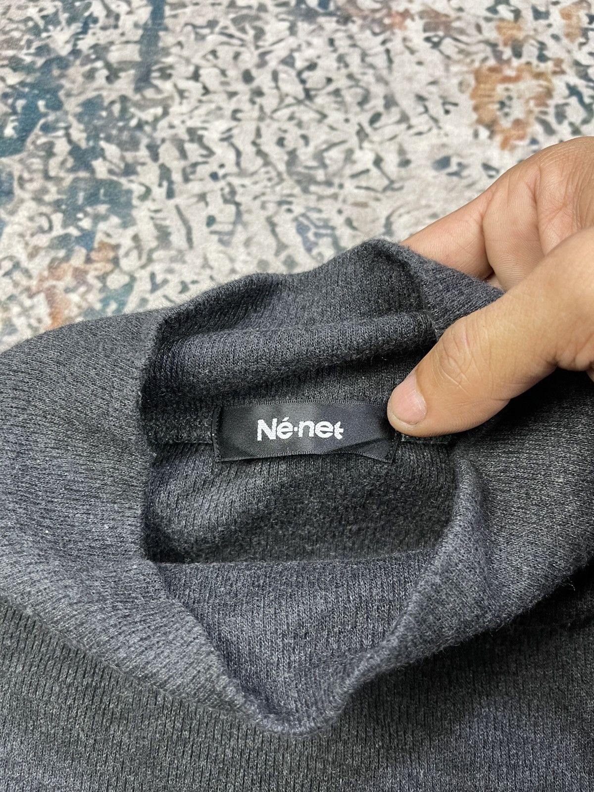 Ne-Net Ne-Net Multi Knit Assymetric Pull Over Swing Sweater Size XS / US 0-2 / IT 36-38 - 13 Thumbnail