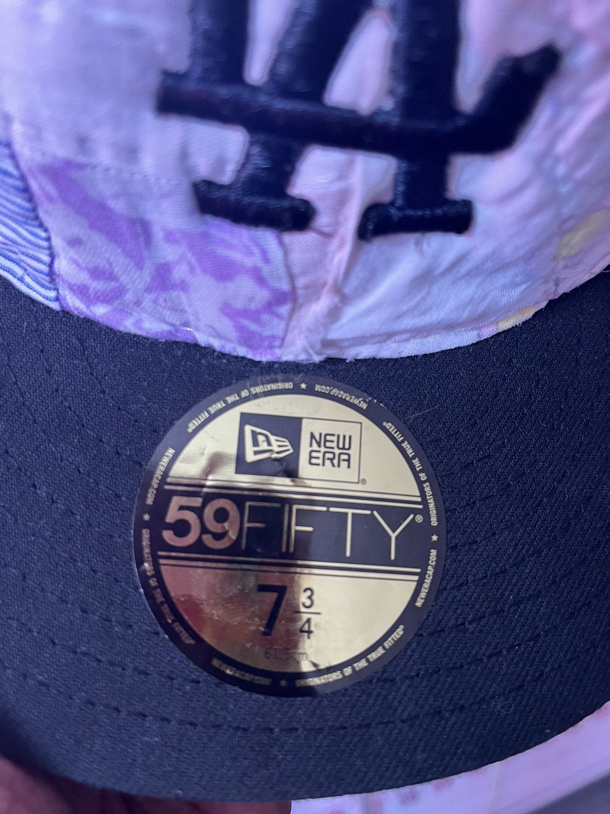 New Era LA Quilted Fitted Size ONE SIZE - 5 Thumbnail