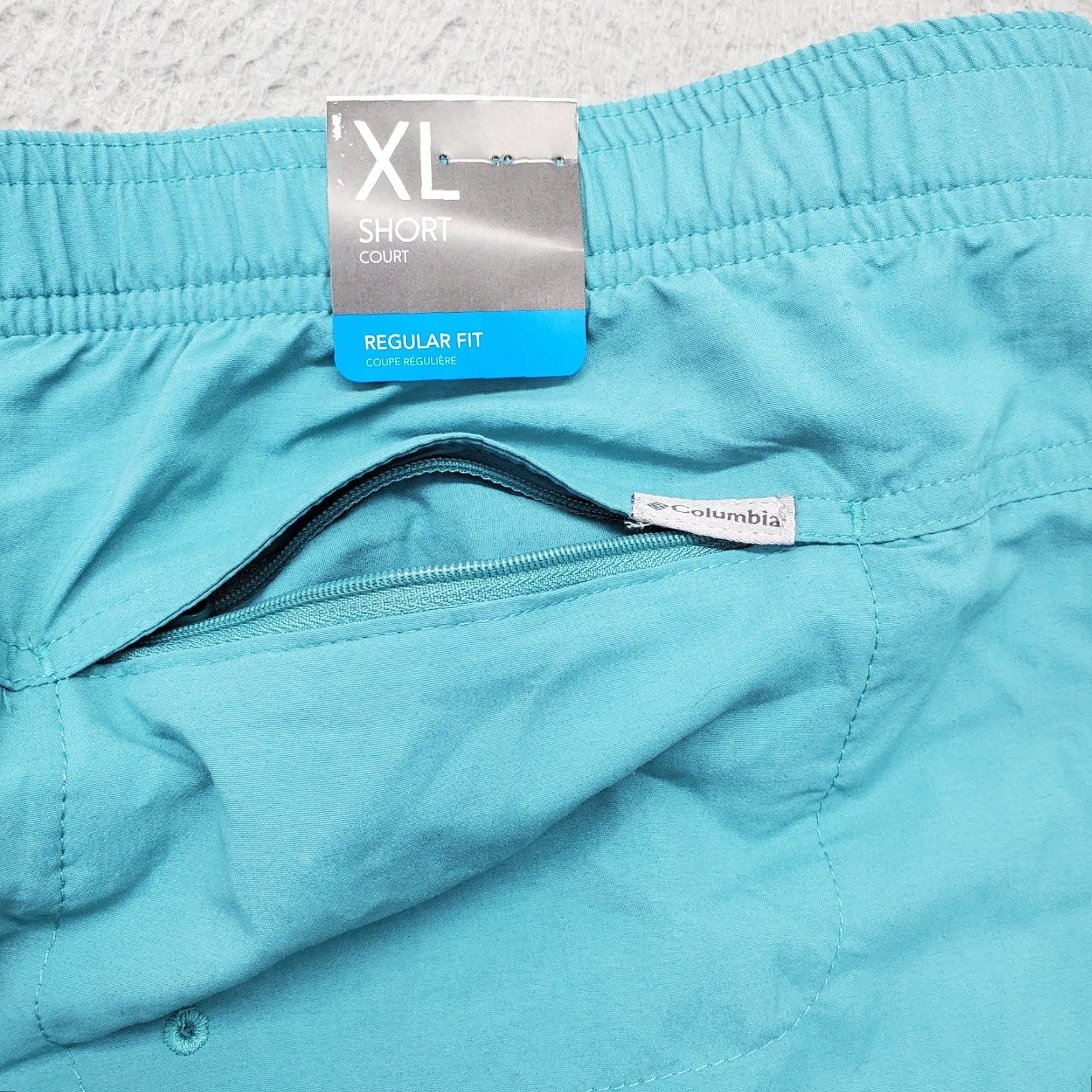 Vintage Columbia Womens XL Blue Sandy River Shorts Court Omn i Shield Bottom Swim Shorts NWT Size 40" / US 18 - 7 Thumbnail