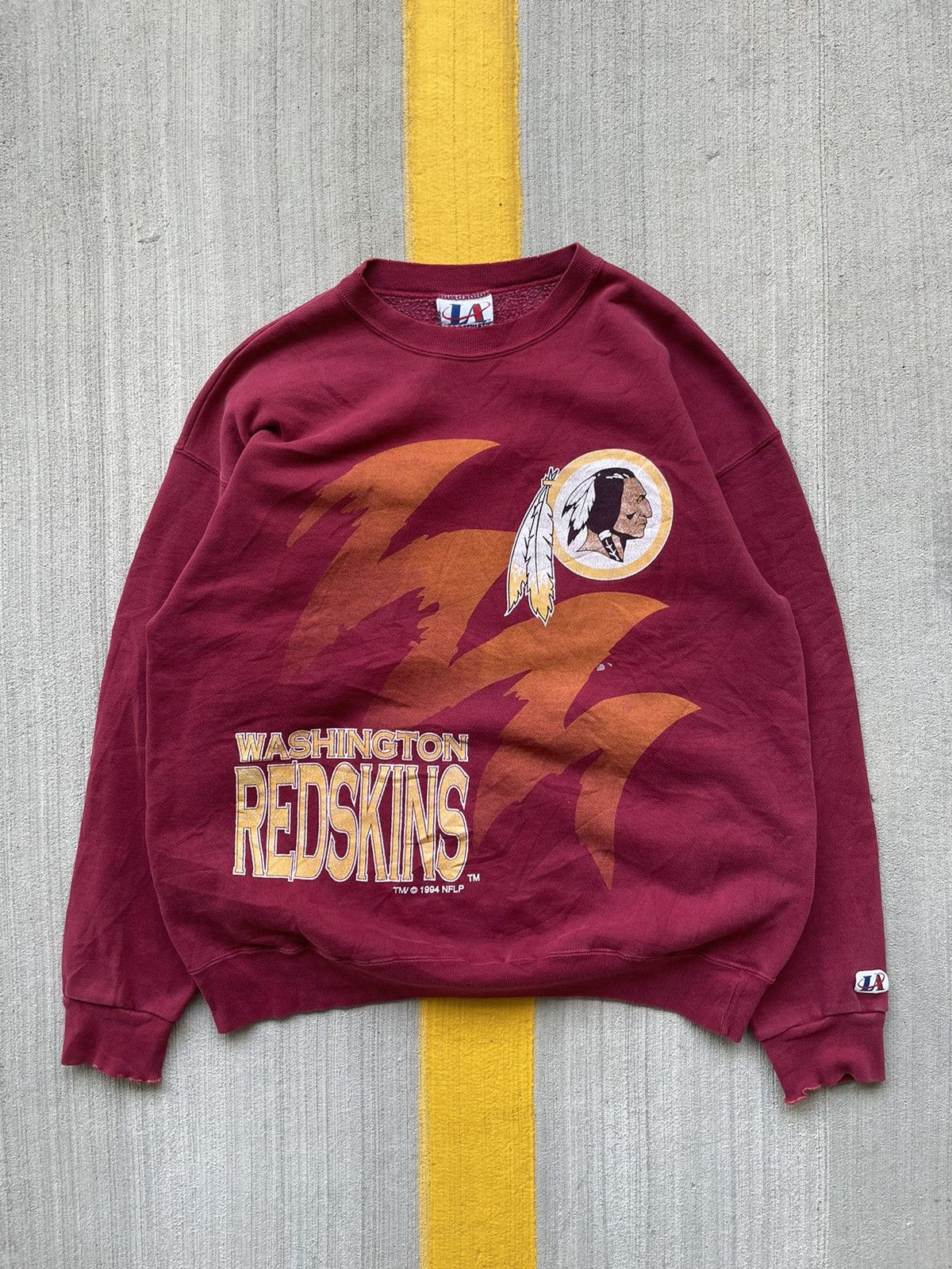 VINTAGE NFL WASHINGTON REDSKINS SWEATSHIRT 1990S SIZE XL – Vintage rare usa