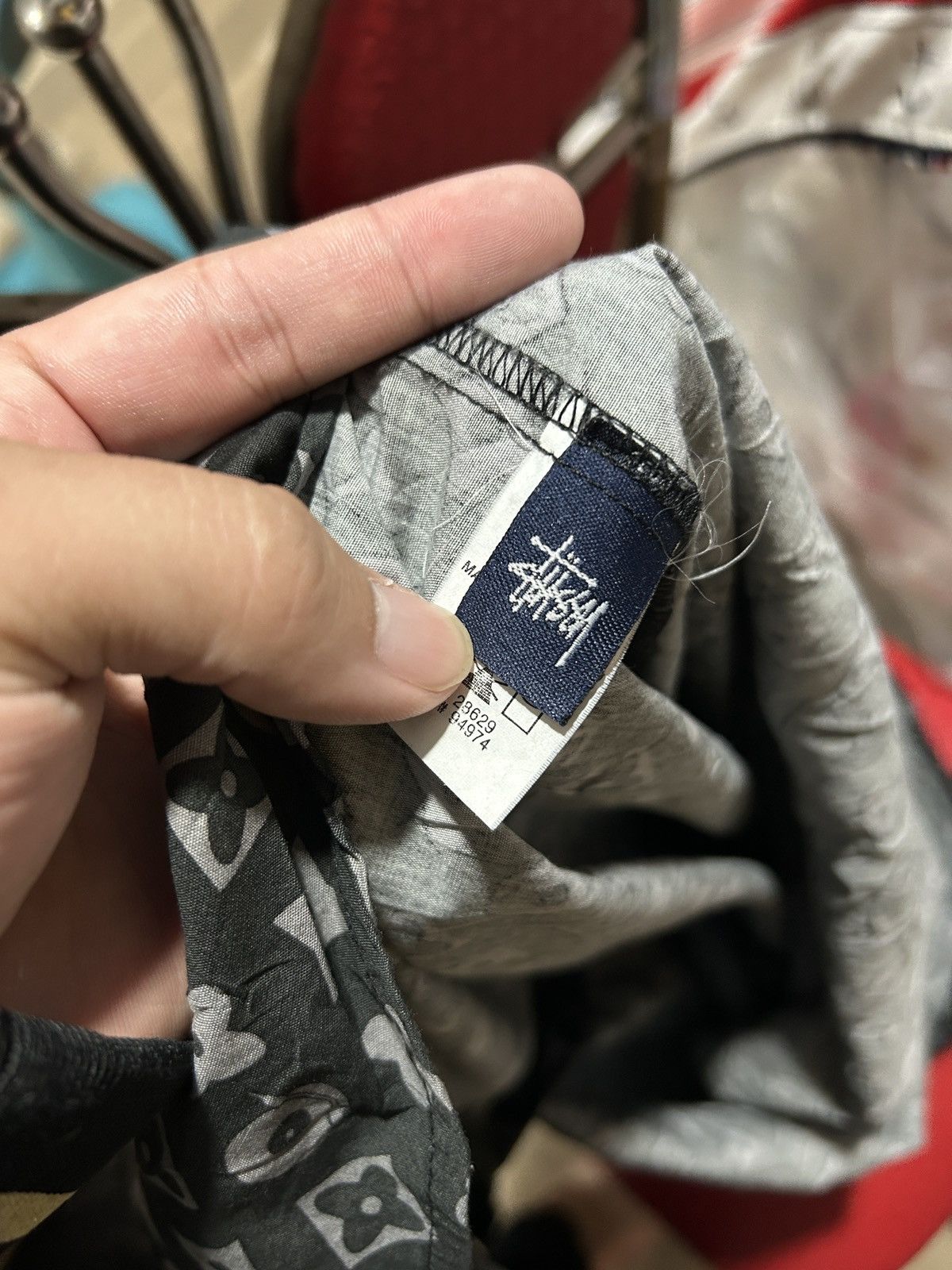 Stussy Stussy monogram LV shirts Size US L / EU 52-54 / 3 - 6 Thumbnail